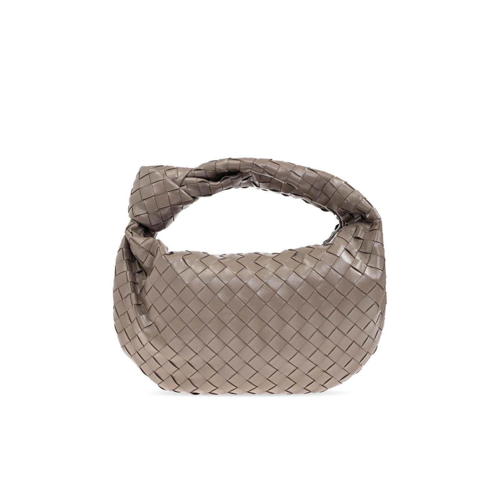 Bottega Veneta BOTTEGA VENETA Jodie Small $4200 Gray/Gold Leather Shoulder Size ONE SIZE - 1 Thumbnail