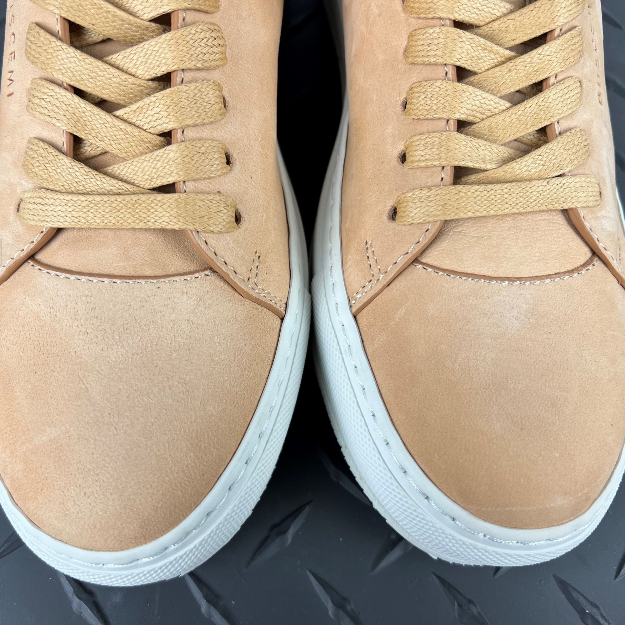 Buscemi Buscemi 100MM Vegtan/Avorio Leather Sneakers US 6 SAMPLE Size US 6 / EU 39 - 9 Thumbnail