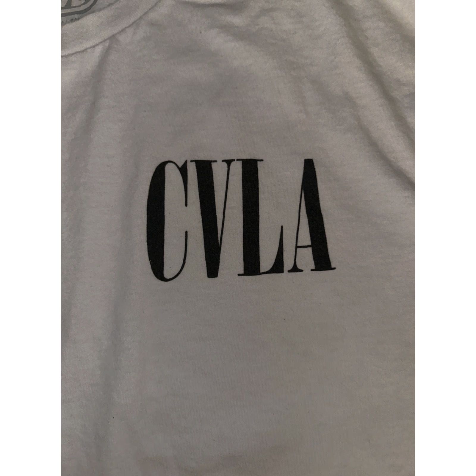 Vintage CVLA T-Shirt Men White 2XL 24x29 Regular Logo Shirt Size US XXL / EU 58 / 5 - 4 Thumbnail