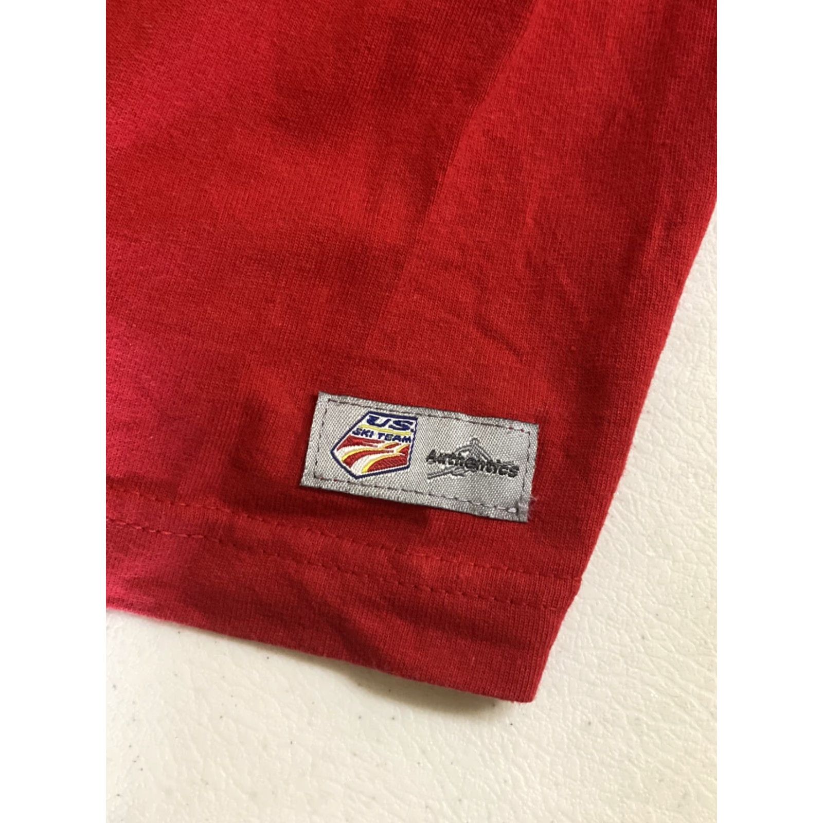 Vintage US Ski Team Olympics T-Shirt Mens XL Red Short Sleeve Winter 2006 Gorilla? Size US XL / EU 56 / 4 - 7 Thumbnail