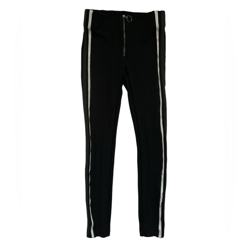 Zara Zara high waist black legging Size 28" / US 6 / IT 42 - 1 Thumbnail