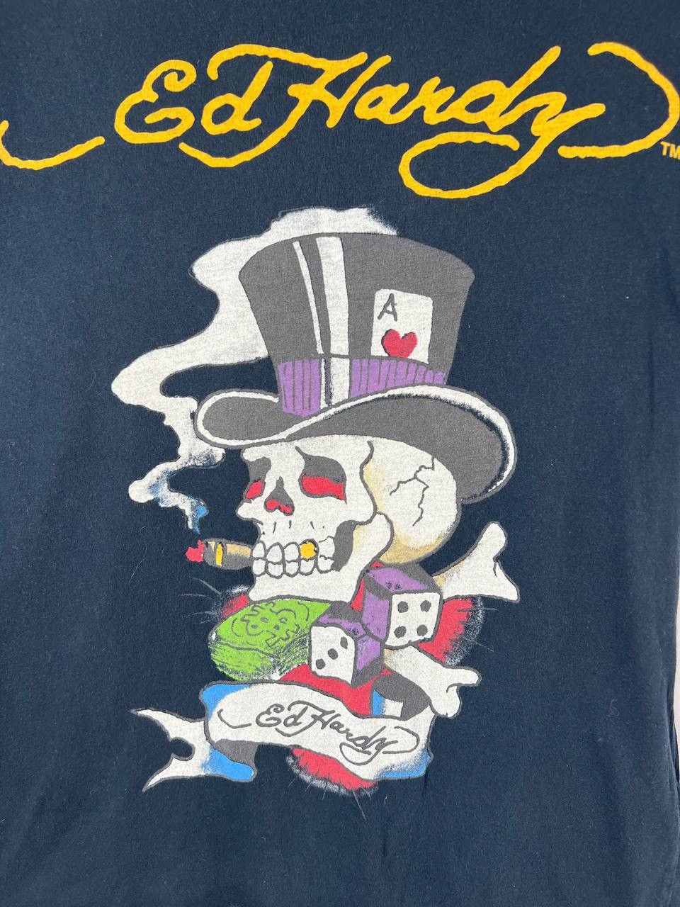 Christian Audigier Vintage streetwear Y2K sportswear Ed hardy T-shirt Size US M / EU 48-50 / 2 - 3 Thumbnail