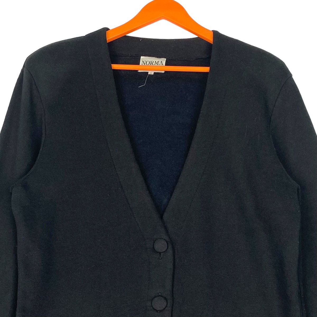 Norma Kamali Norma Kamali V neck sweater Size M / US 6-8 / IT 42-44 - 2 Thumbnail