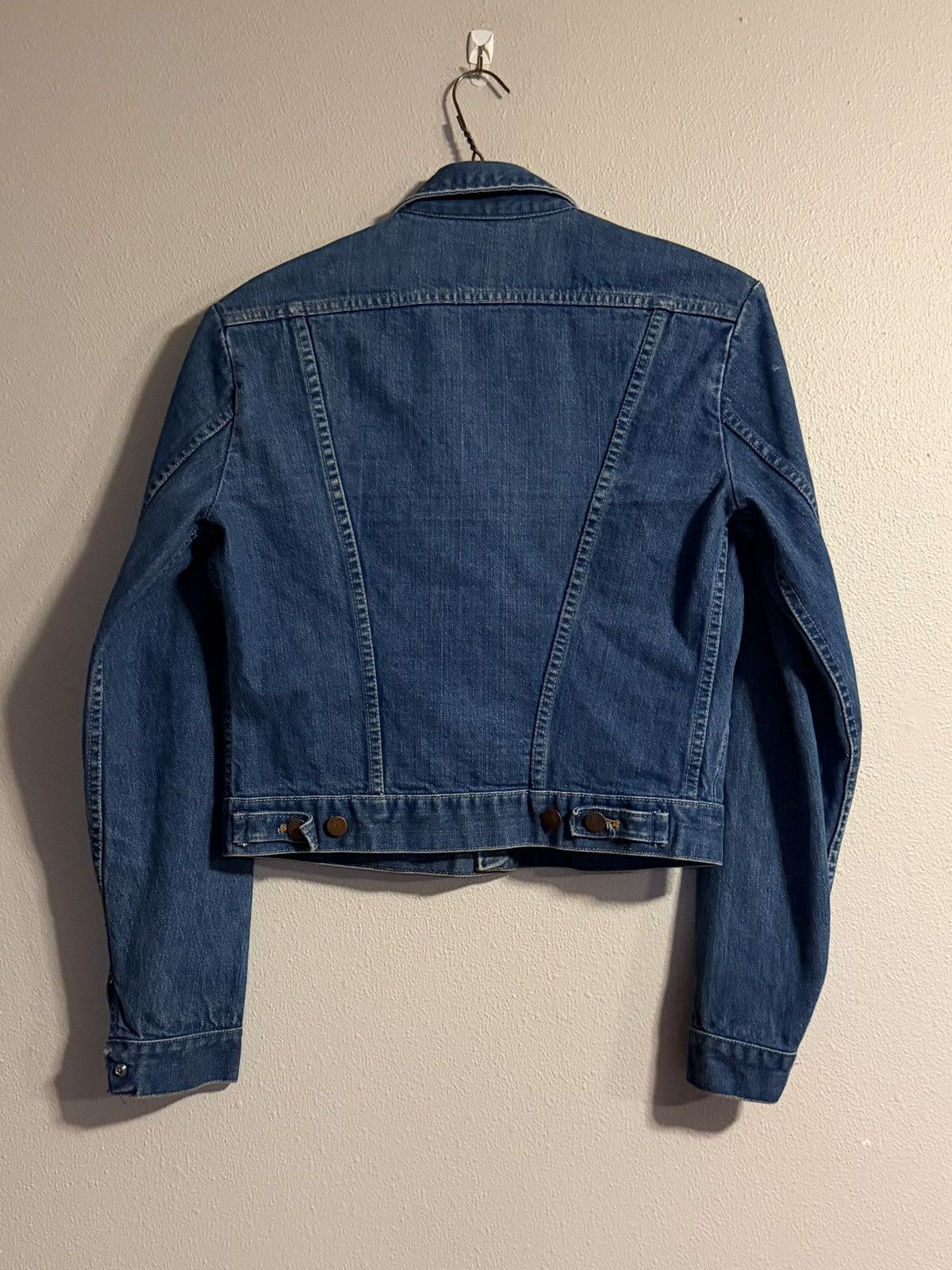 Wrangler vtg 70s 80s blue denim jacket fits small-medium Size US S / EU 44-46 / 1 - 8 Thumbnail