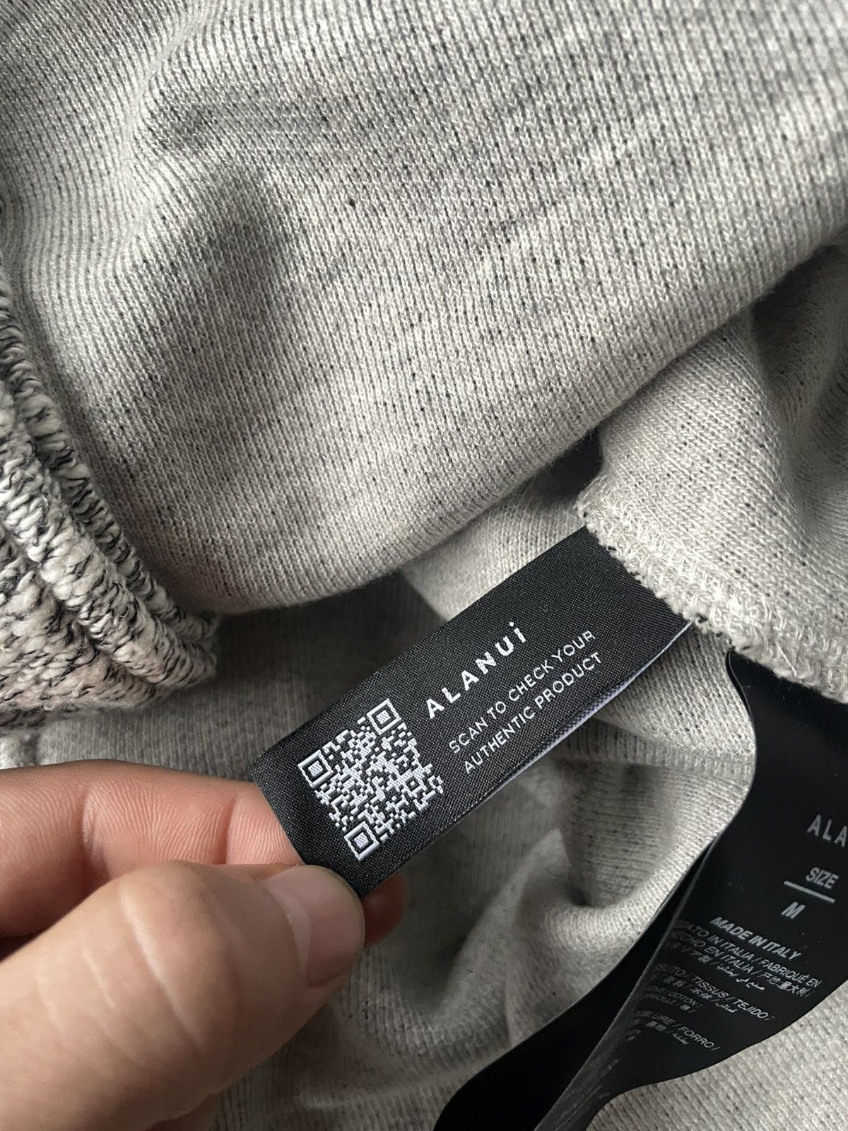 Alanui ALANUI RAW EDGE MÉLANGE COTTON OVERSHIRT💫 Size US L / EU 52-54 / 3 - 9 Thumbnail