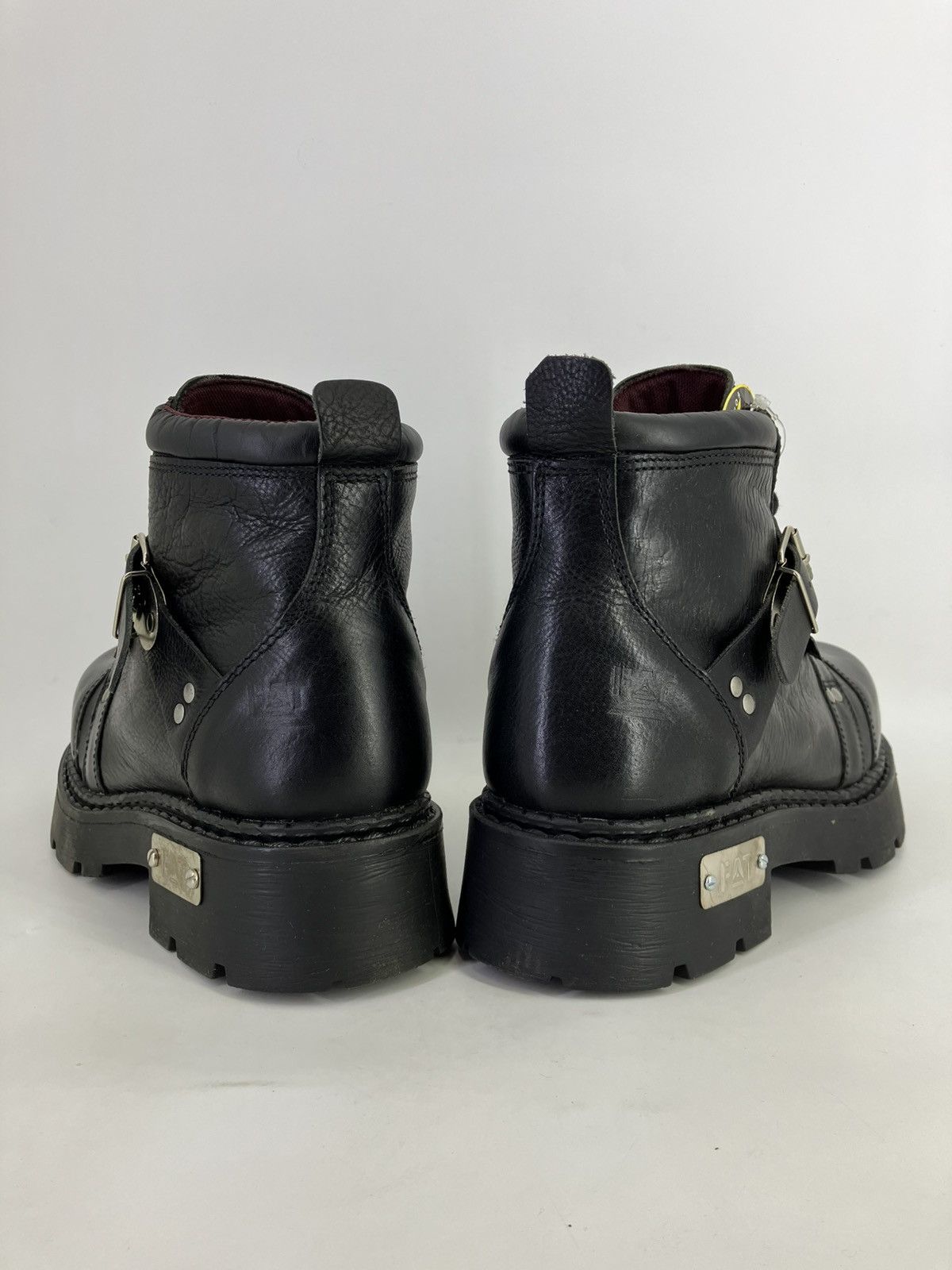 Vintage Genuine leather platform boots 90s00s FAT Size US 10 / EU 43 - 7 Thumbnail