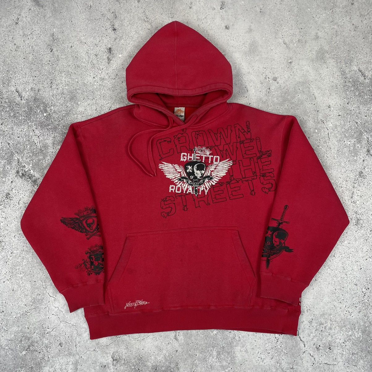 JNCO × Rap Tees × Wu-Tang Clan Vintage Y2K Johny Blaze Heavyweight Hoodie Size US XL / EU 56 / 4 - 2 Thumbnail