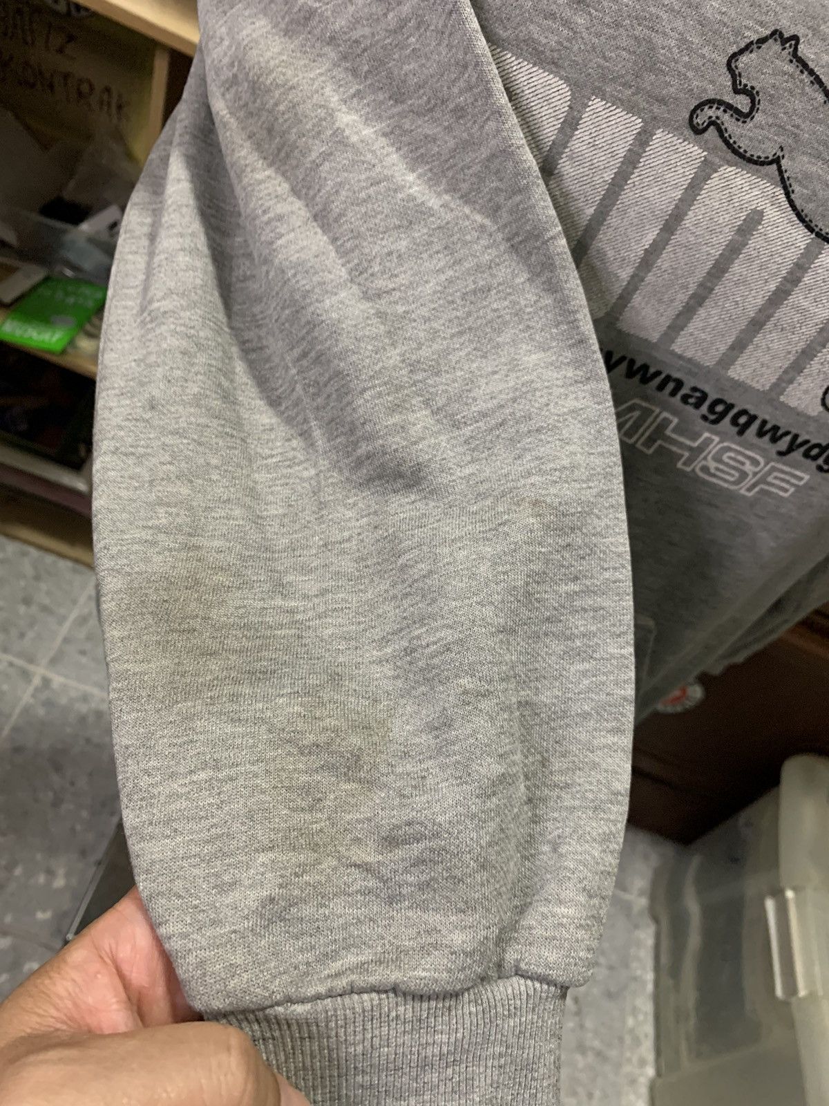 Market × Puma Puma Gray Hoodie Size XXL / US 16-18 / IT 52-54 - 7 Thumbnail