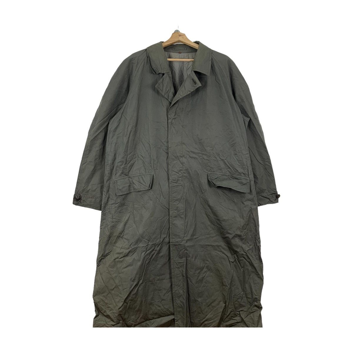 Yves Saint Laurent YvesSaintLaurent YSL Diffusion Hommes Trench Coat Jacket Size US XXL / EU 58 / 5 - 3 Thumbnail