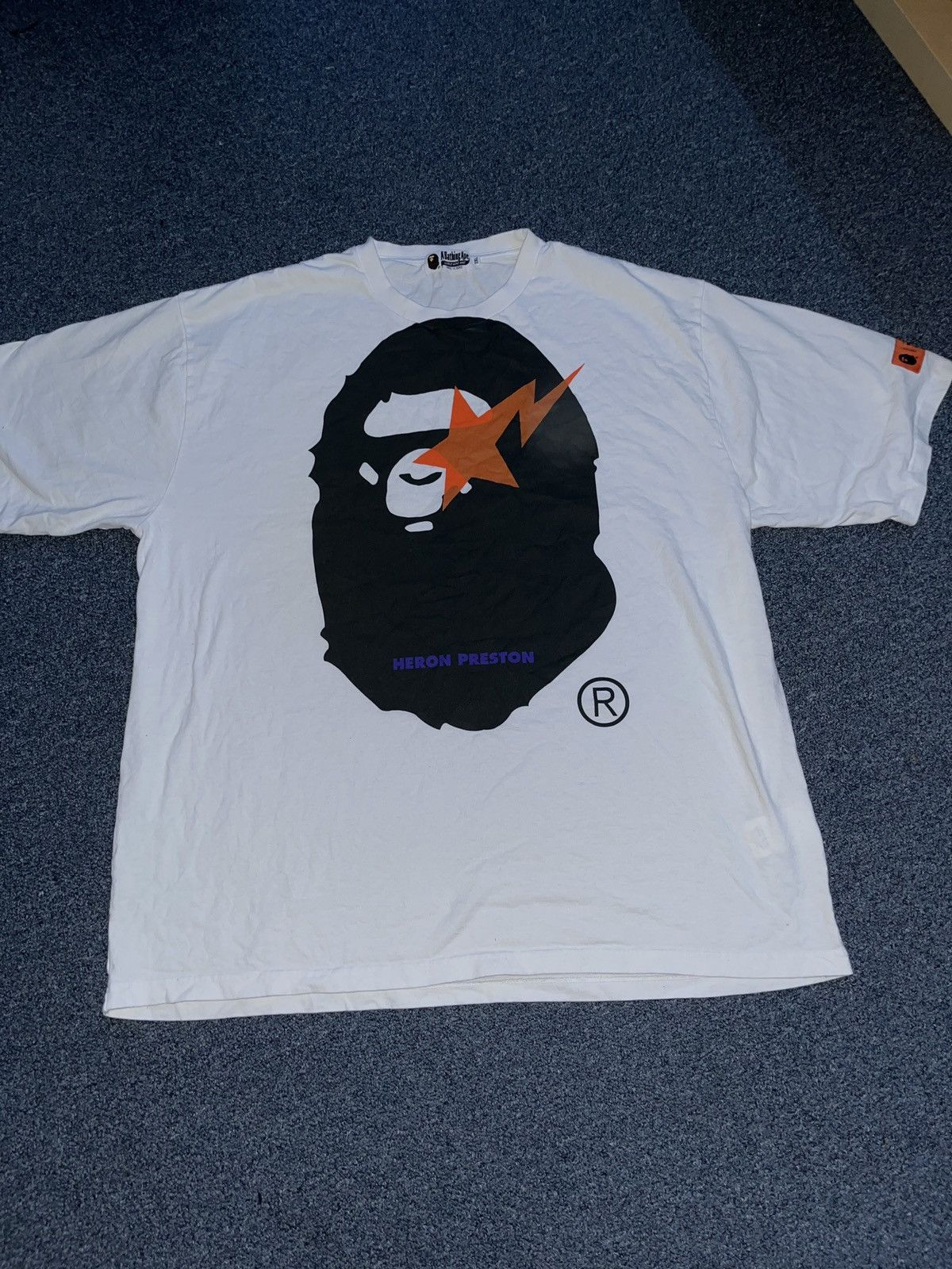 Bape × Heron Preston BAPE X HERON PRESTON RELAXED TEE Size US XXL / EU 58 / 5 - 1 Thumbnail