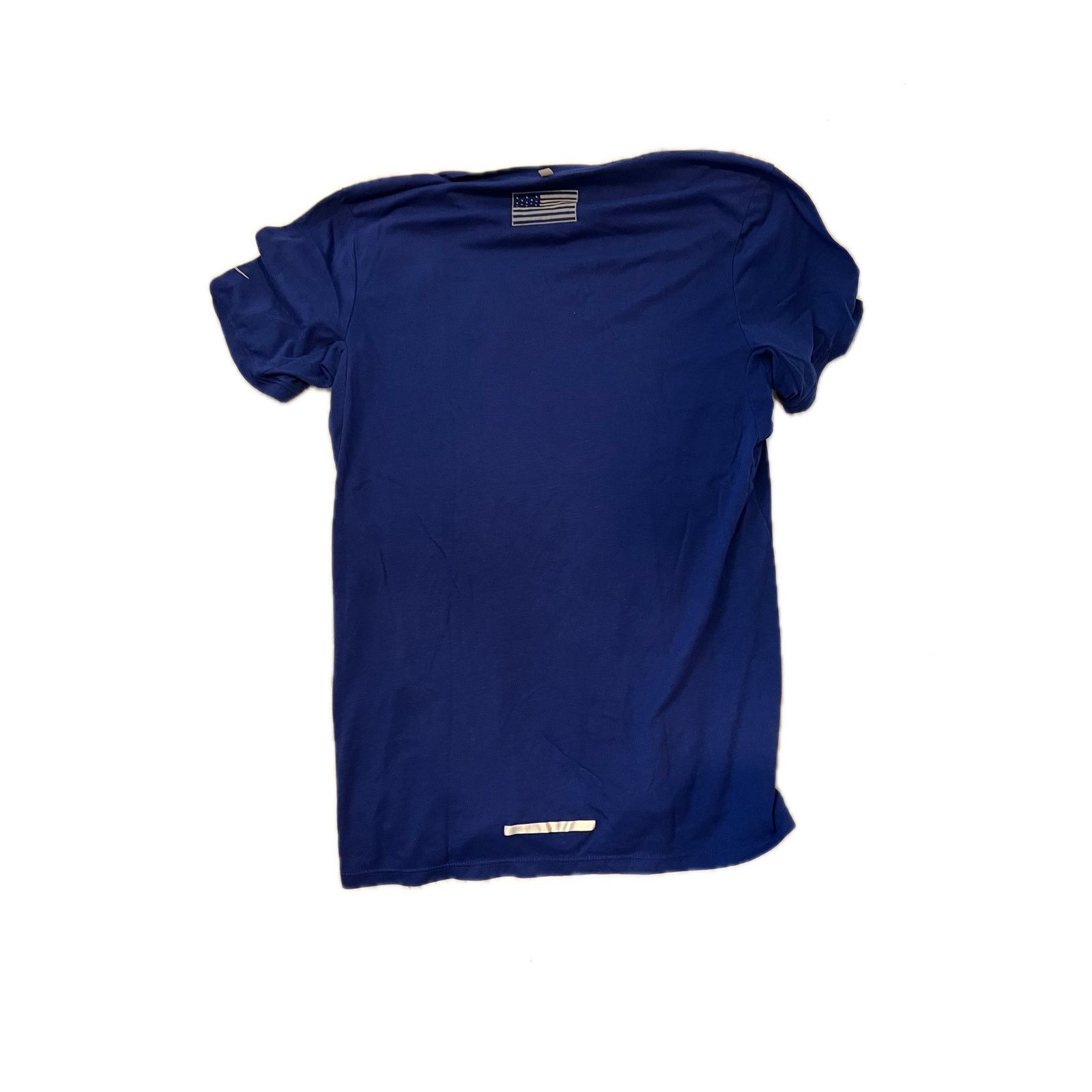 Nike Nike Dri-Fit Running Blue USA American Eagle T-Shirt Mens S Size US S / EU 44-46 / 1 - 2 Thumbnail