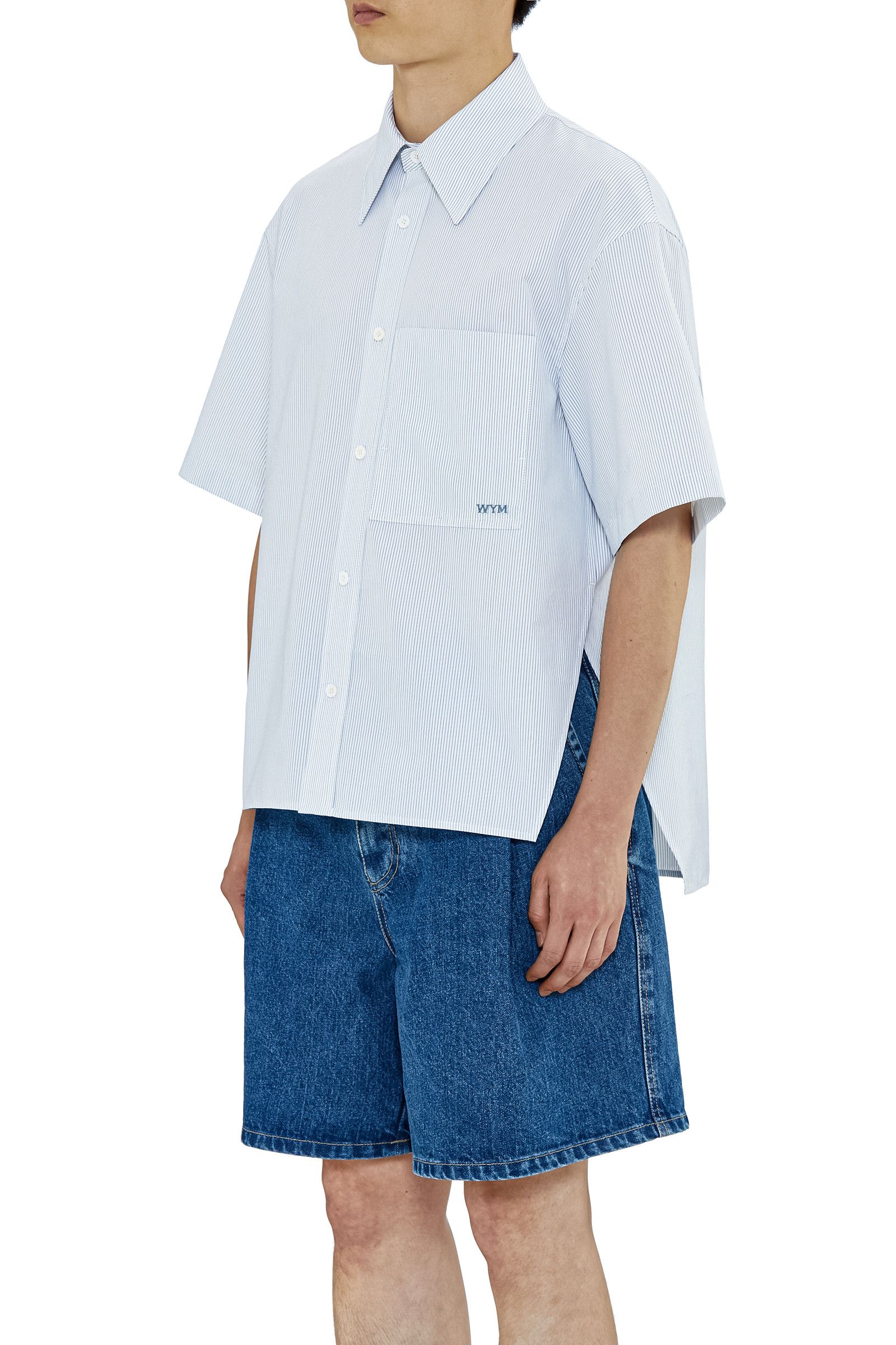 Wooyoungmi BNWT SS23 WOOYOUNGMI SHORT SLEEVES STRIPE SHIRT 46 Size US S / EU 44-46 / 1 - 14 Thumbnail