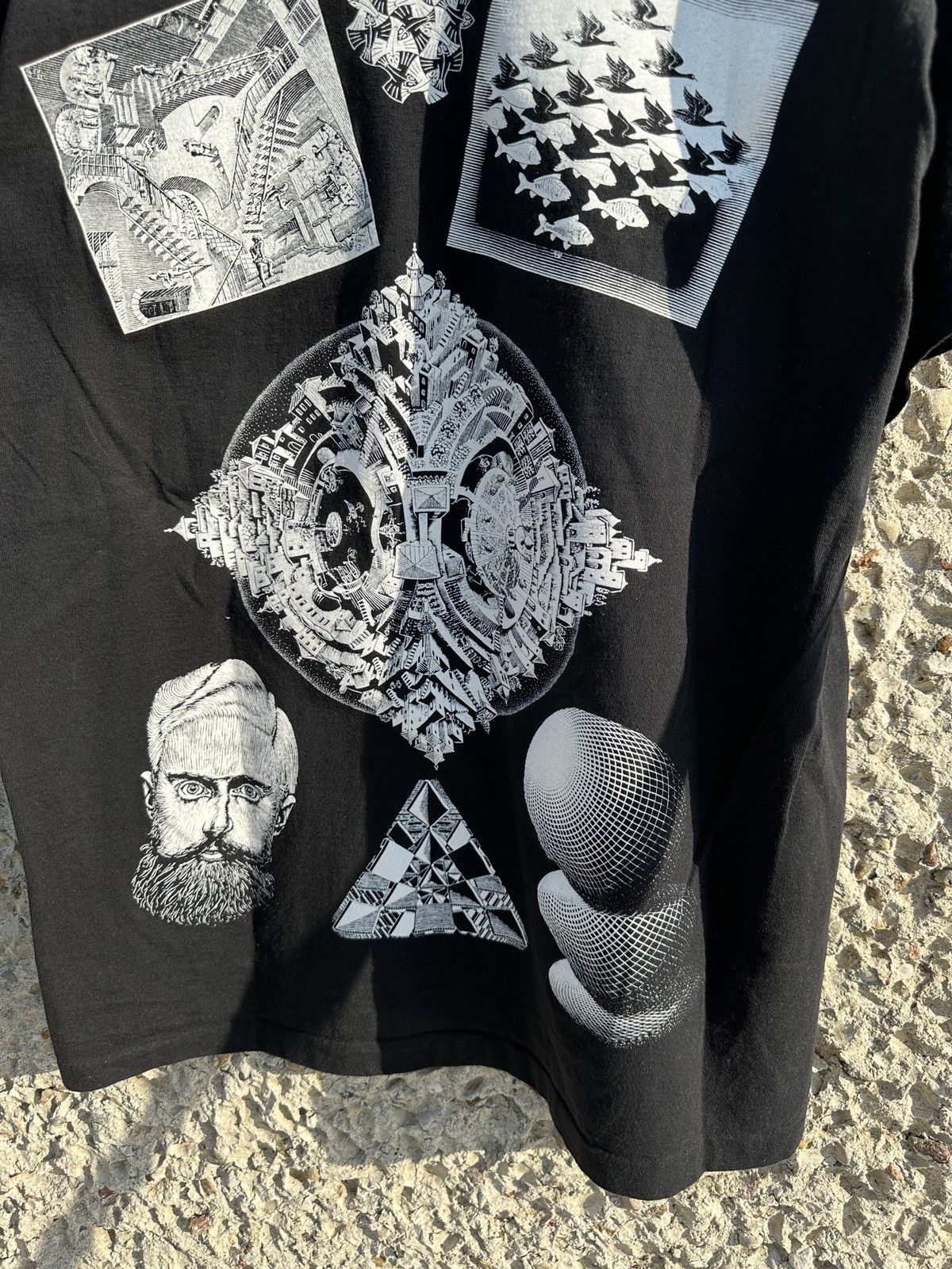 Vintage Vintage MC Escher 90s andazia all over full print Size US XL / EU 56 / 4 - 8 Thumbnail