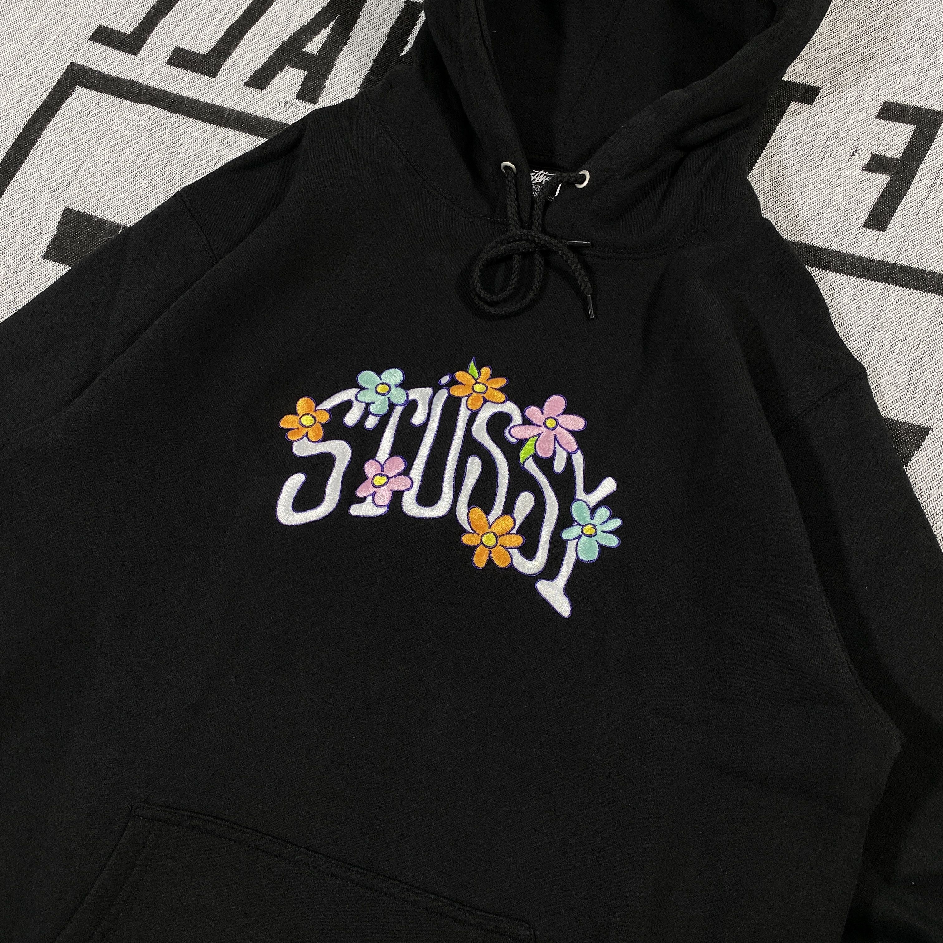 Stussy HYPE Stussy Collegiate Floral Hoodie Large Size US L / EU 52-54 / 3 - 2 Thumbnail