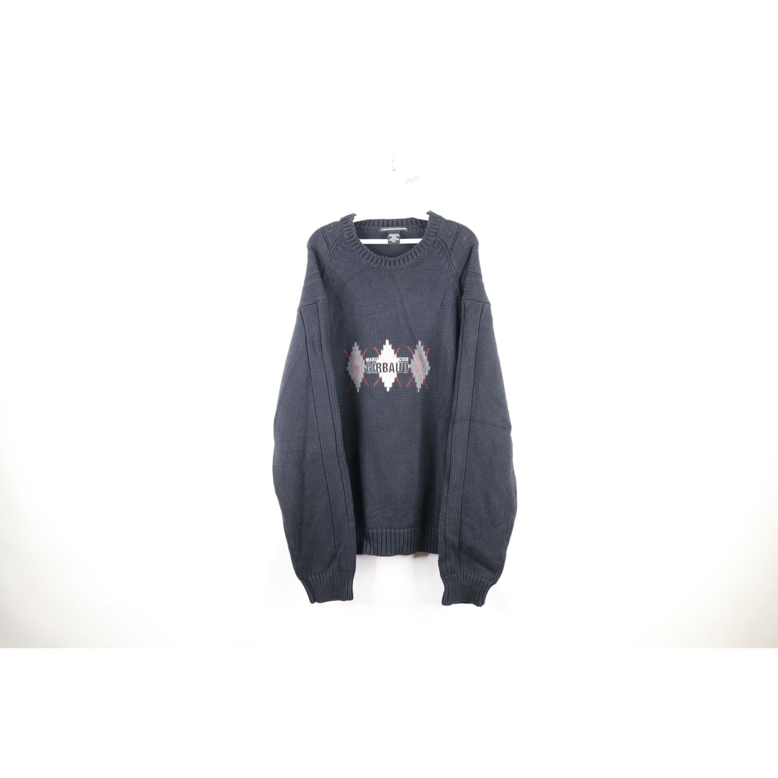 Marithe + Francois Girbaud × Vintage NOS Vintage 90s Marithe Francois Girbaud Argyle Sweater 3XL Size US XXL / EU 58 / 5 - 1 Thumbnail