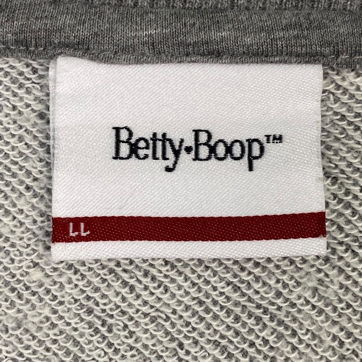 Vintage Vintage Betty Boop Printed Crewneck Sweatshirt Gray Size LL Size L / US 10 / IT 46 - 8 Thumbnail