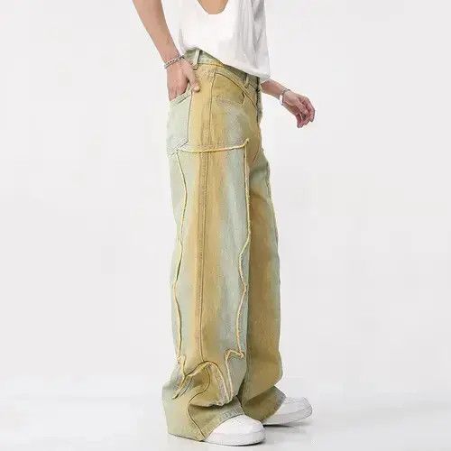 Japanese Brand × Jean High Street Male Fashion Vintage Jeans Trendy American Style Size US 32 / EU 48 - 2 Thumbnail