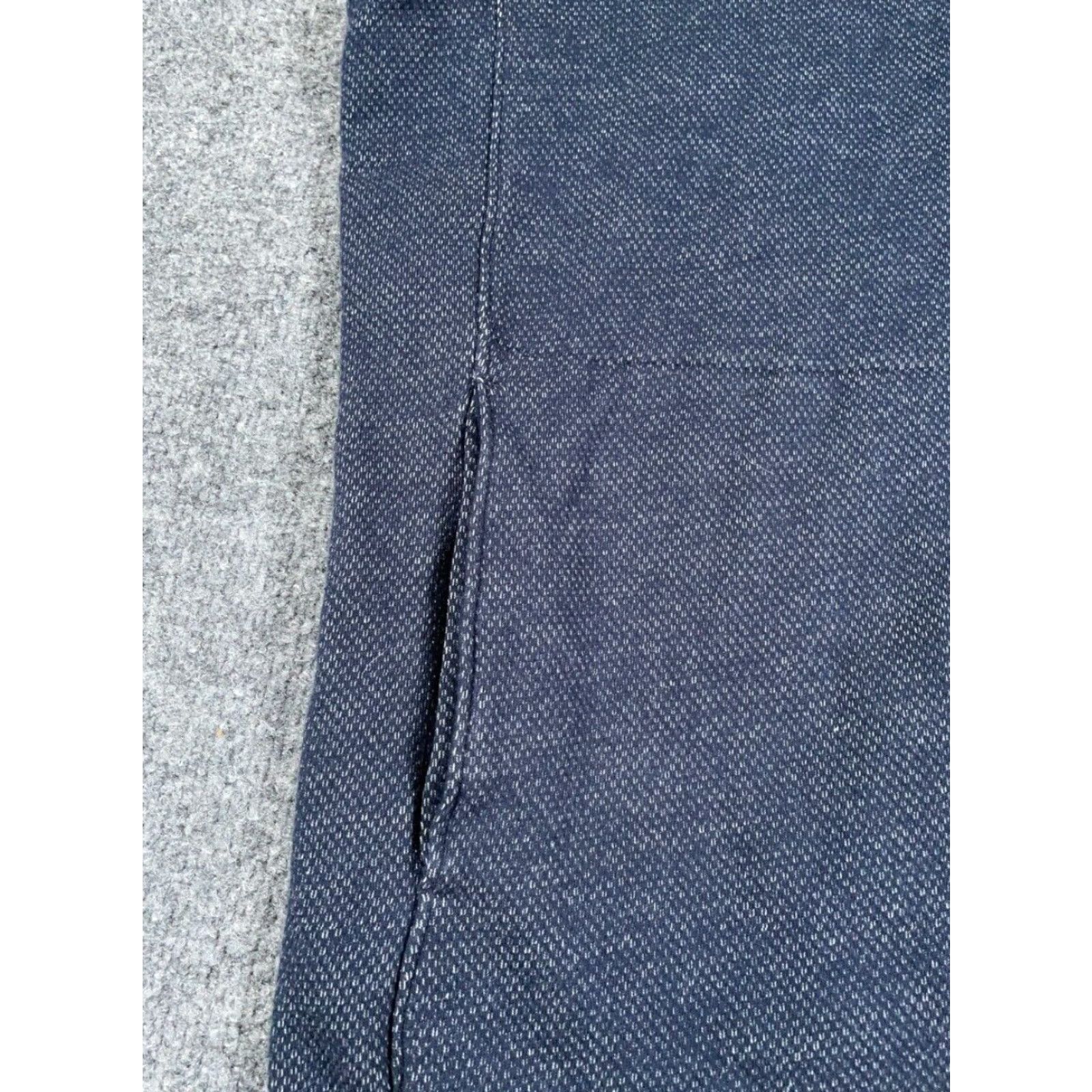All Blues Duluth Trading Co. Zip Vest Adult Large Tall Blue Cotton Outdoor Workwear Mens Size US L / EU 52-54 / 3 - 6 Thumbnail