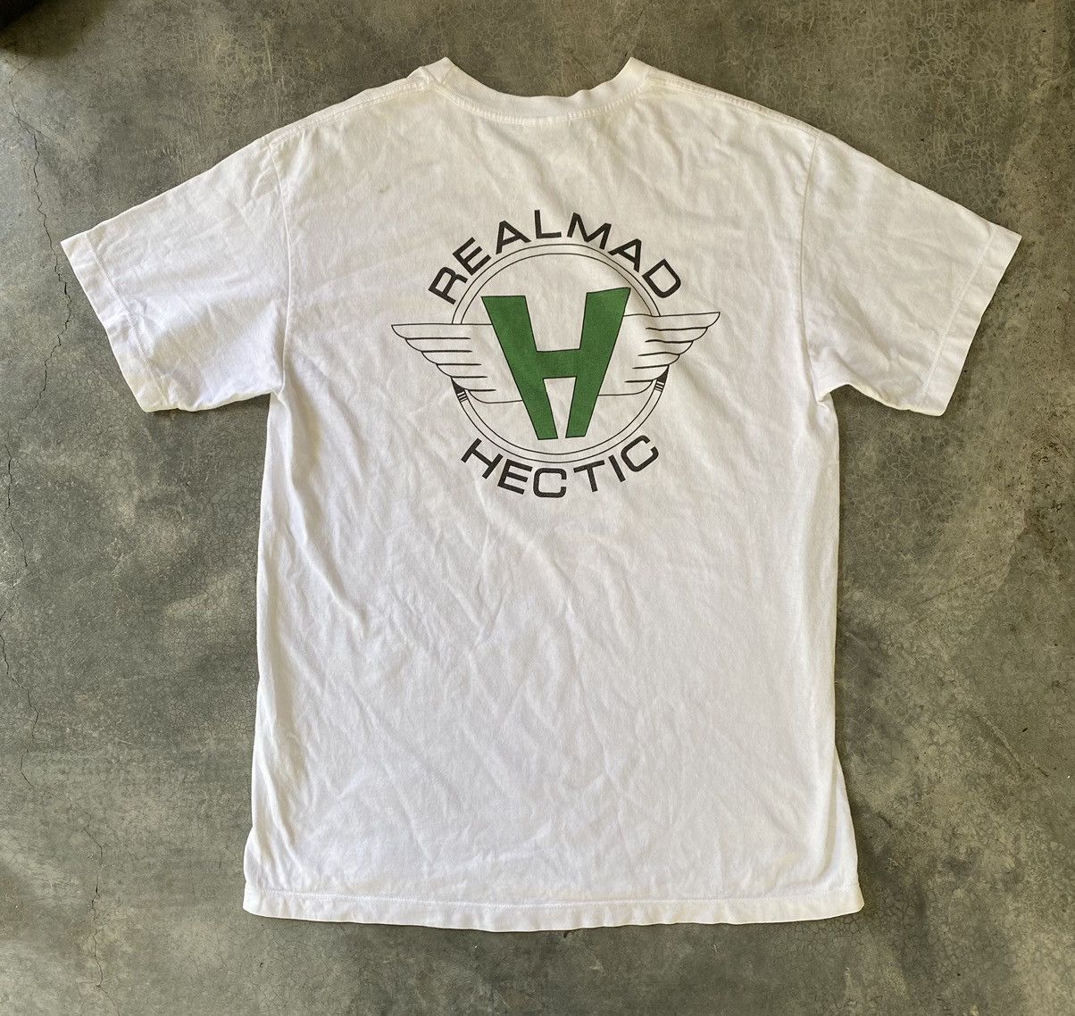 realmad HECTIC 2001 Hectic Wing logo tee Size US L / EU 52-54 / 3 - 3 Thumbnail