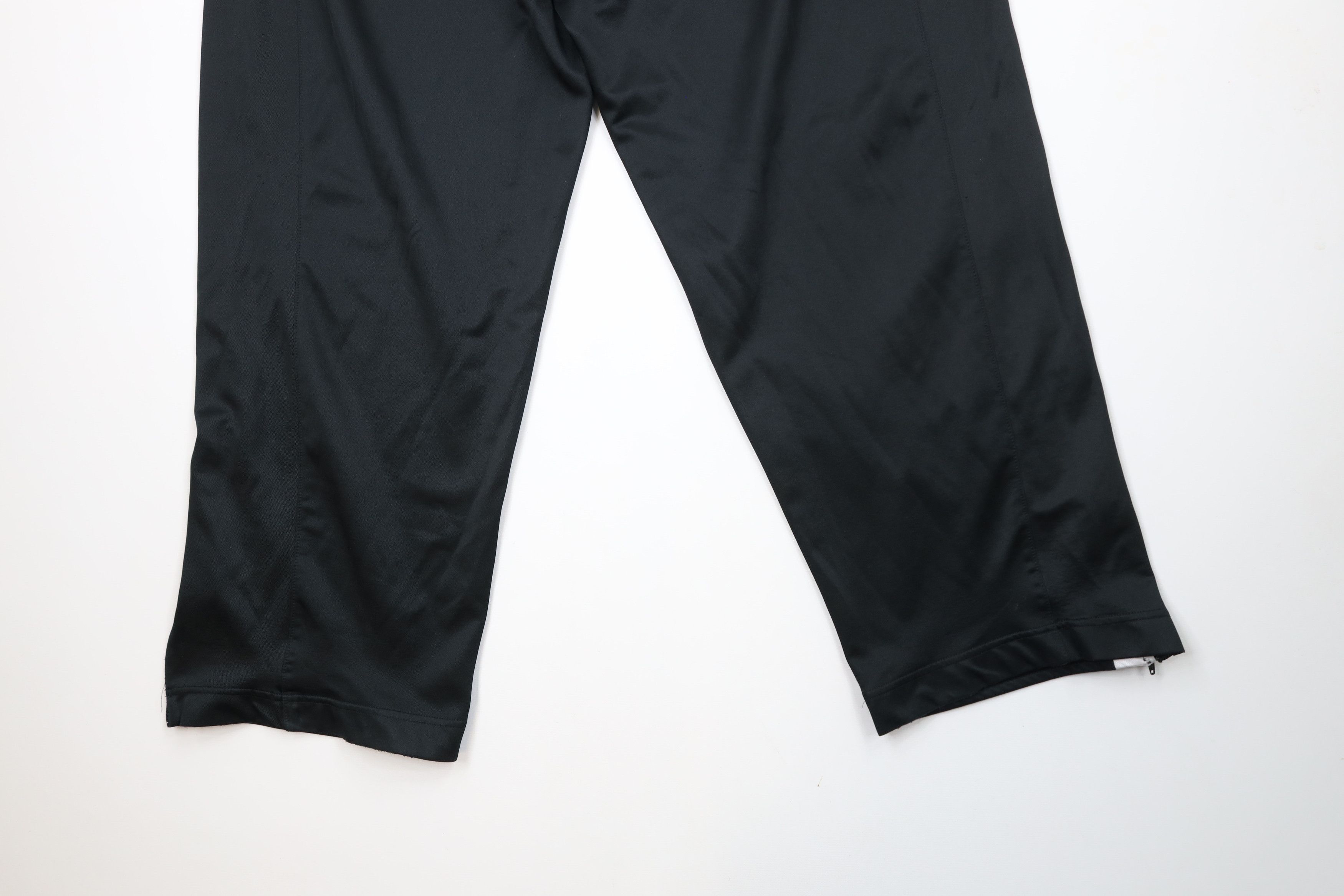 Nike × Vintage Vintage Nike Flight Scott Mini Swoosh Wide Leg Pants Black Size US 38 / EU 54 - 14 Thumbnail