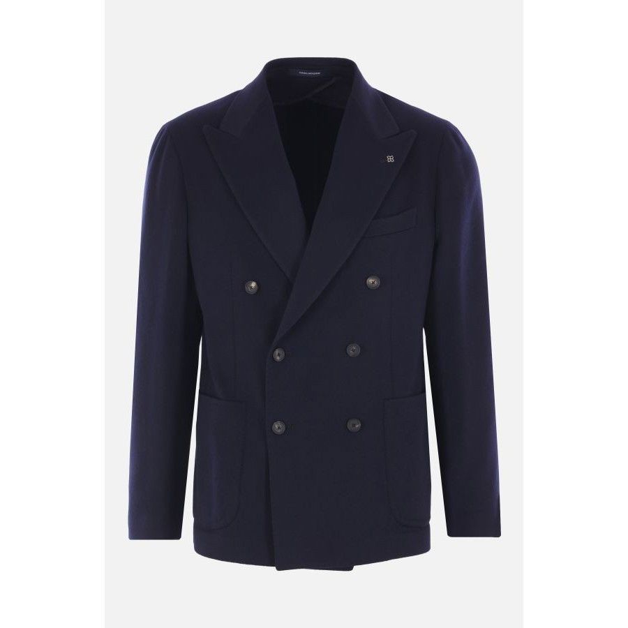 Tagliatore TAGLIATORE Cashmere Grey Double Breasted Jacket New & Authen Size US XXL / EU 58 / 5 - 1 Thumbnail