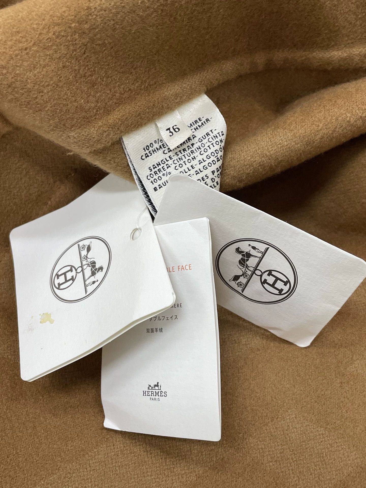 Hermes Hermes Women's Cashmere Coat Size 36 New with Tags Size XS / US 0-2 / IT 36-38 - 5 Thumbnail