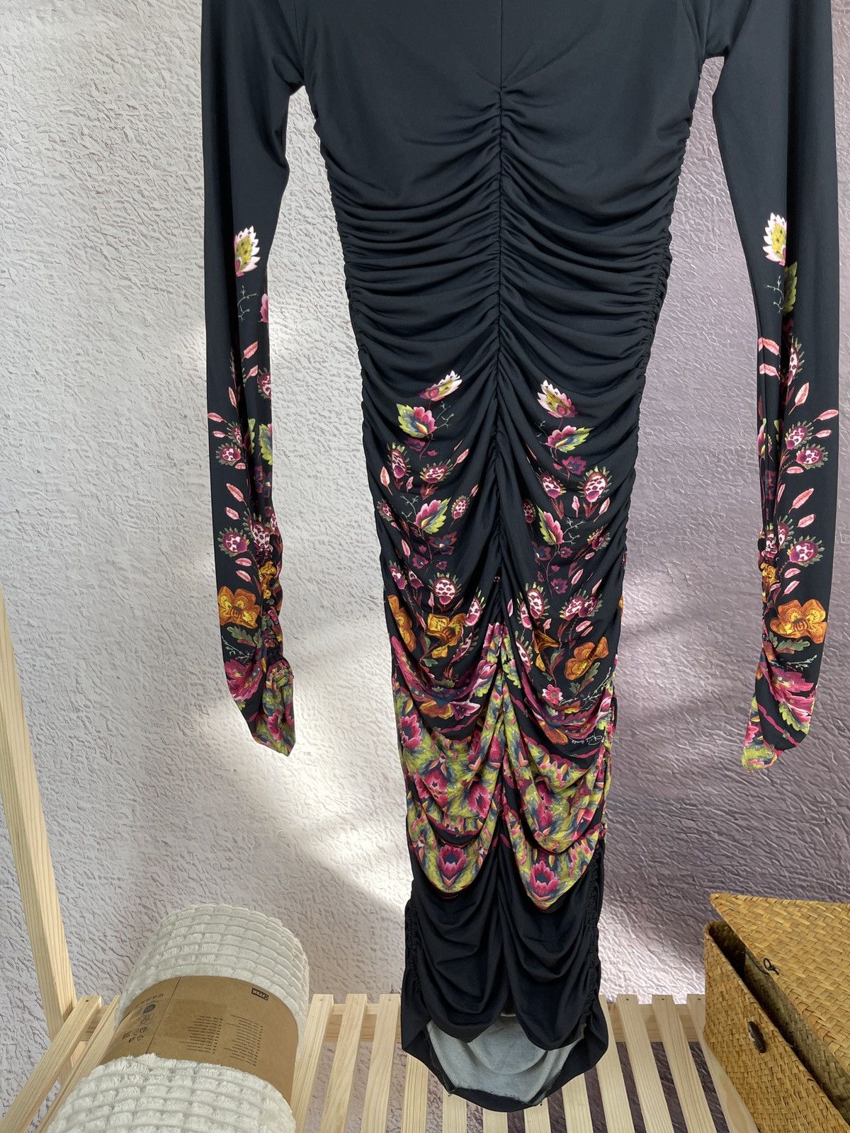 Roberto Cavalli Roberto Cavalli slim deconstructed fitting flower dress Size S / US 4 / IT 40 - 6 Thumbnail