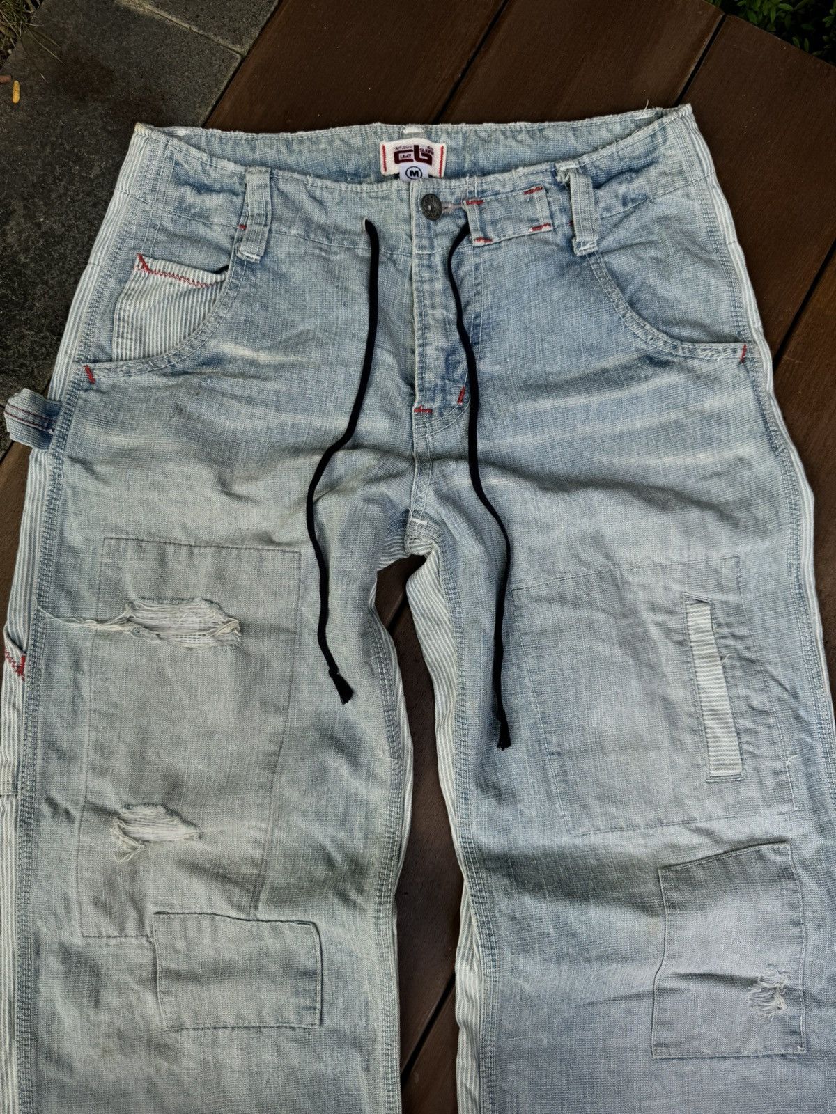 Japanese Brand CUBE SUGAR CARPENTER PANTS Size US 32 / EU 48 - 2 Thumbnail