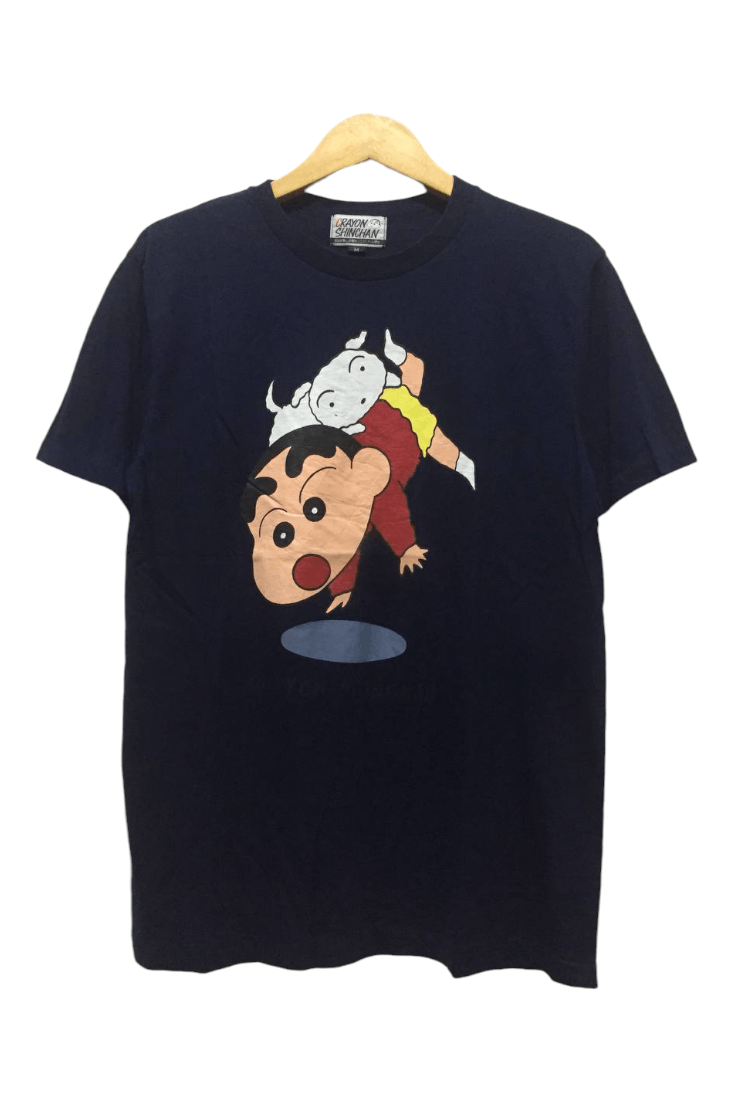 Anime Vintage cartoon CRAYON SHINCHAN Japan Size US M / EU 48-50 / 2 - 1 Thumbnail