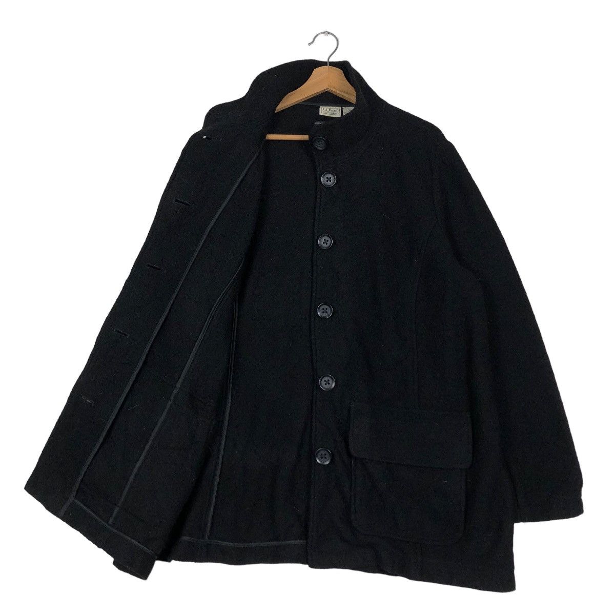 Japanese Brand 🔥Vintage Wool Jacket L.L.Bean Double Pocket Special Italy Size US L / EU 52-54 / 3 - 11 Thumbnail