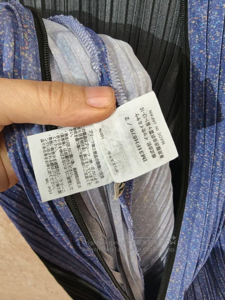 Issey Miyake Zipper Dress