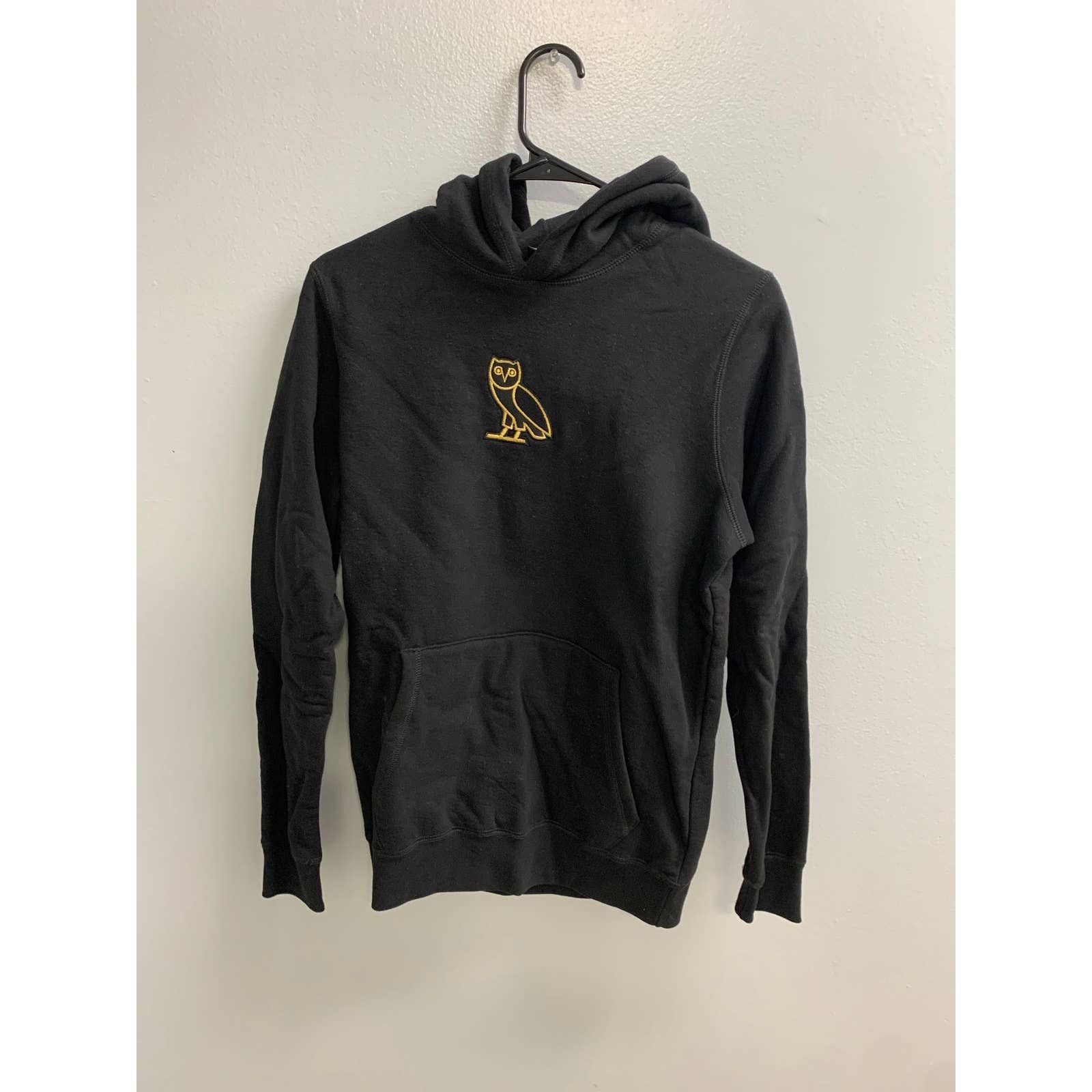 image of Ovo Drake Owl Hoodie Octobers Very Own Sweatshirt Men's S in Black (Size Small)