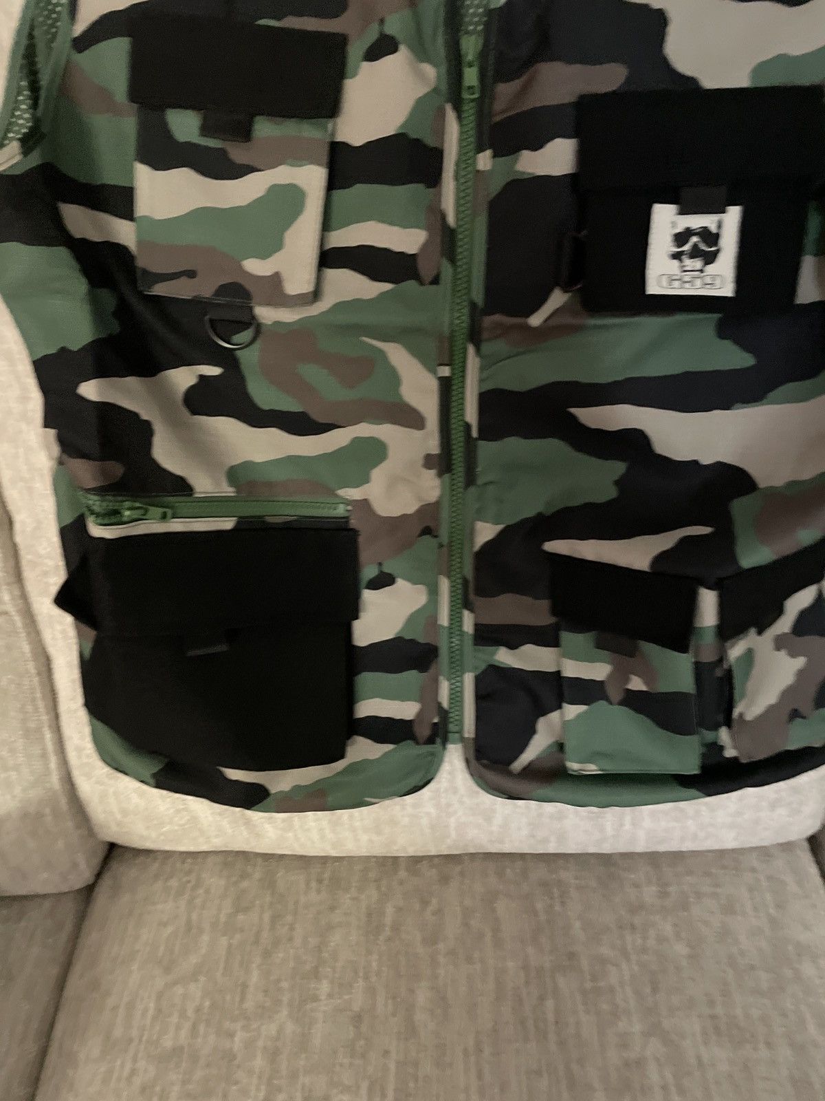 G59 Records G59 RECORDS Tactical Vest (Woodland Camo) Size US XL / EU 56 / 4 - 2 Thumbnail