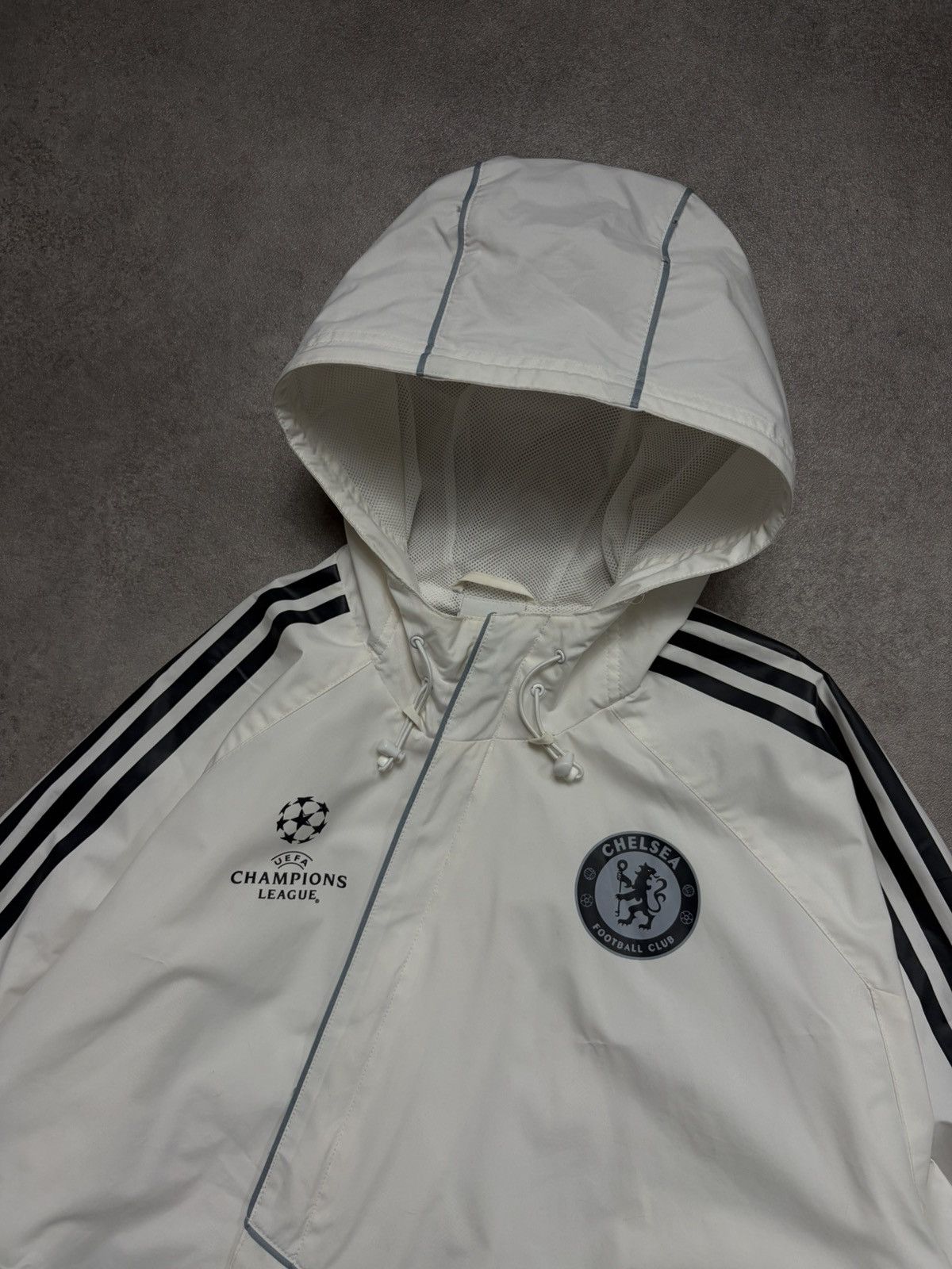 Adidas Rare Vintage Chelsea FC 09/10 UCL Stadium Jacket - Adidas Size US XL / EU 56 / 4 - 7 Thumbnail