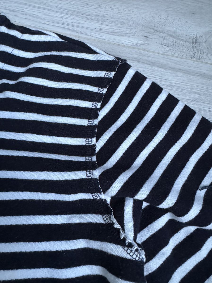 Dolce & Gabbana × Vintage Vintage Dolce & Gabbana 1/2 zip up sweater striped shirt Size US L / EU 52-54 / 3 - 5 Thumbnail