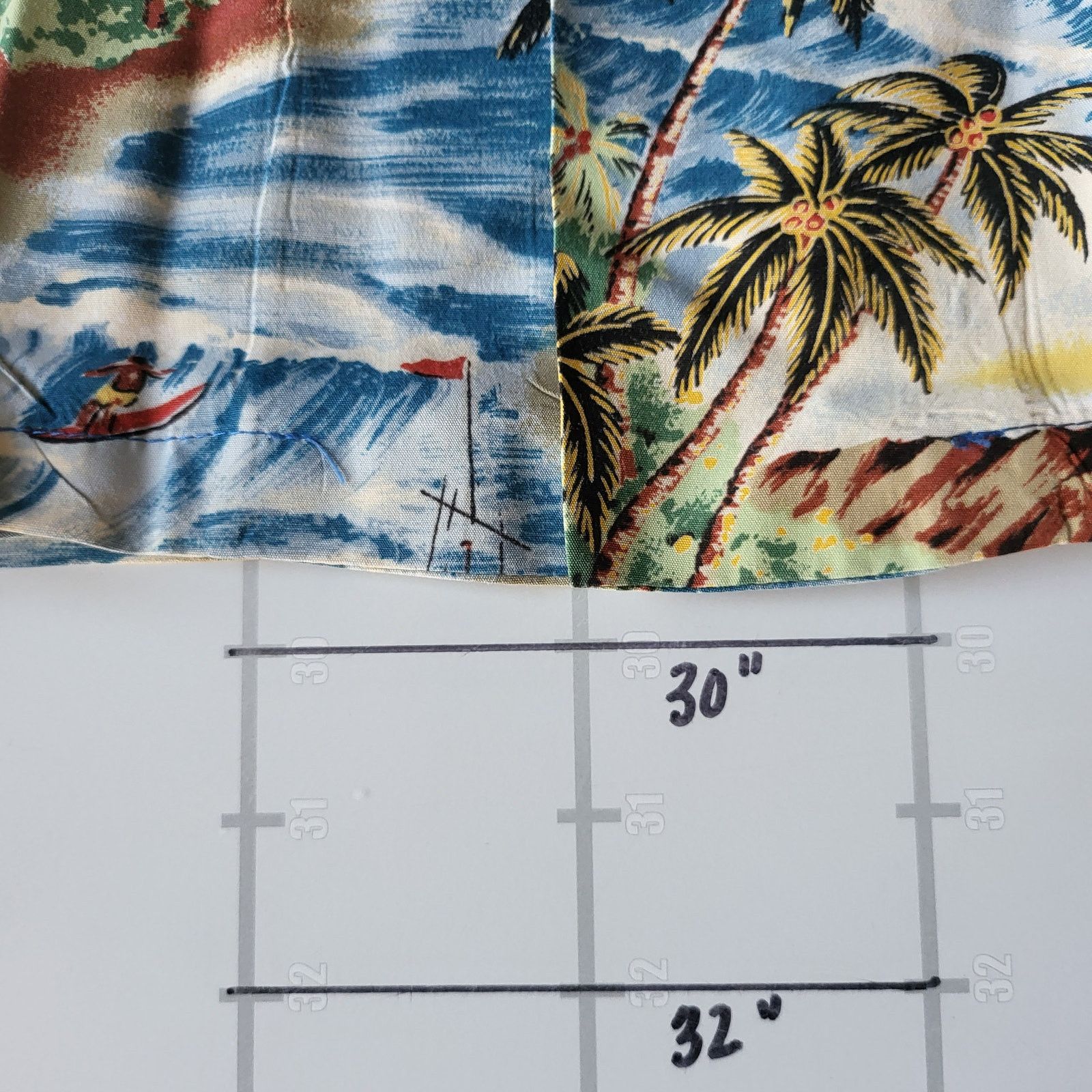 Pineapple Connection Vintage Pineapple Juice Hawaiian Shirt Size L Blue Rayon Size US L / EU 52-54 / 3 - 10 Thumbnail