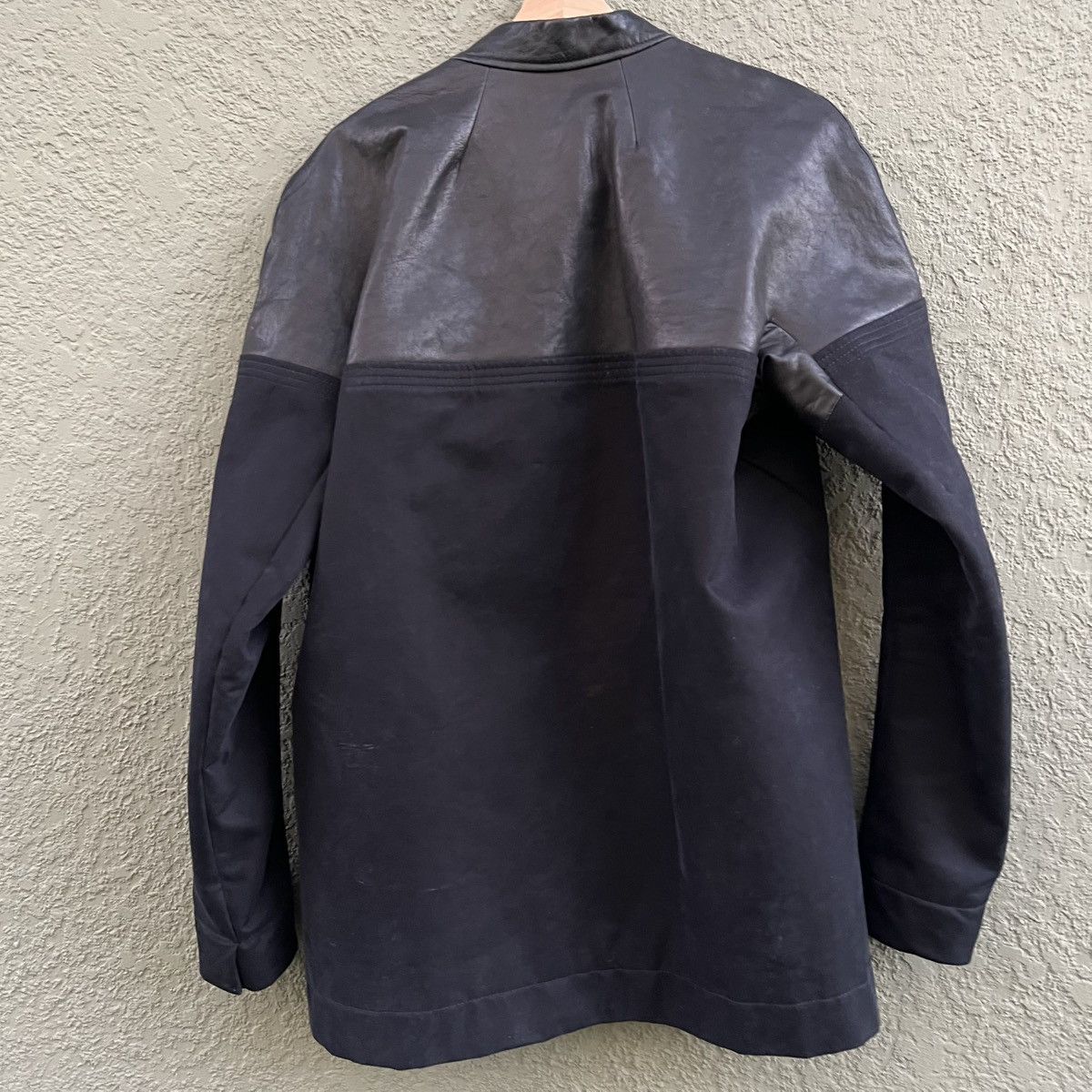 Rick Owens Rick Owens Mountain Runway Horse Leather Coat Size US XL / EU 56 / 4 - 4 Thumbnail