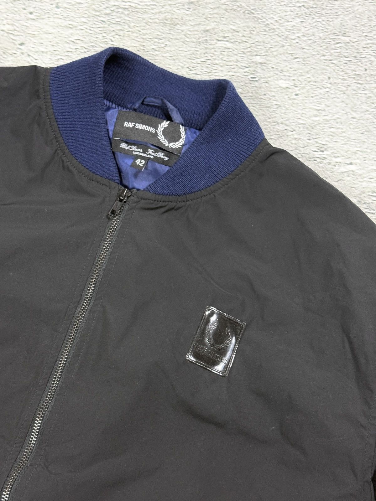 Fred Perry × Raf Simons Raf Simons x Fred Perry bomber jacket black Size US L / EU 52-54 / 3 - 2 Thumbnail