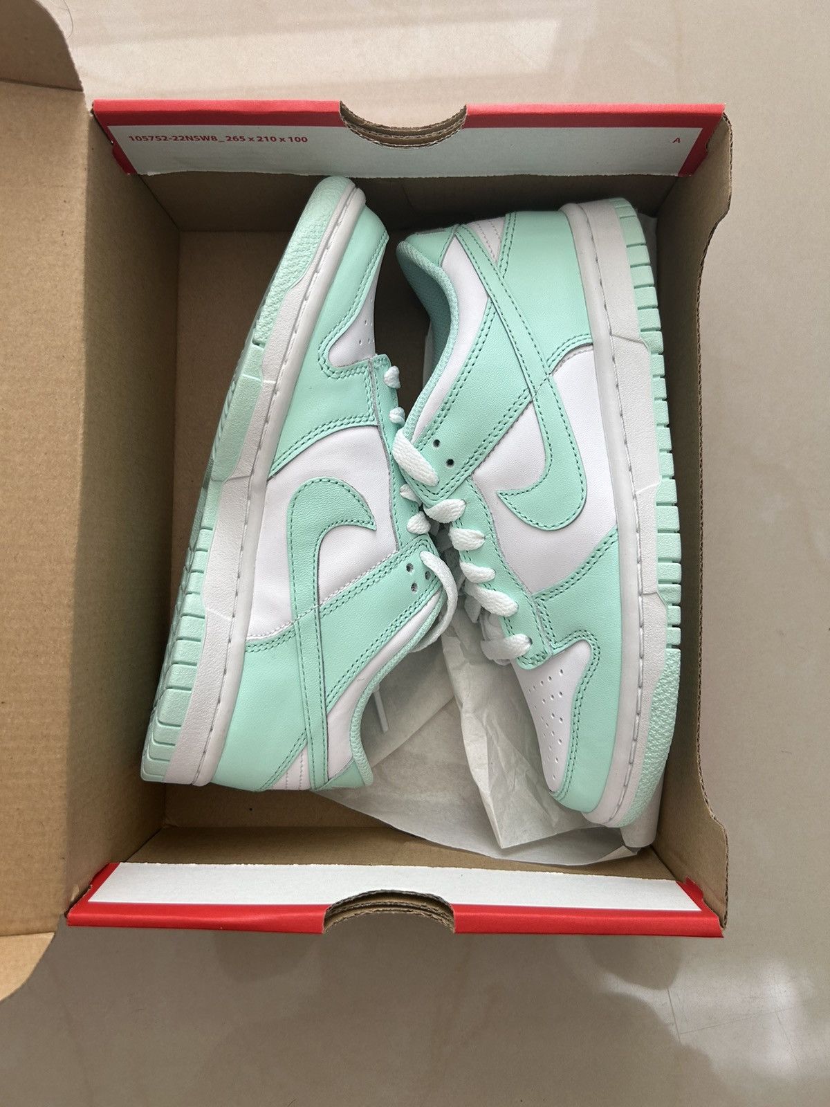 Nike Nike dunk low mint foam Size US 8.5 / IT 38.5 - 1 Thumbnail