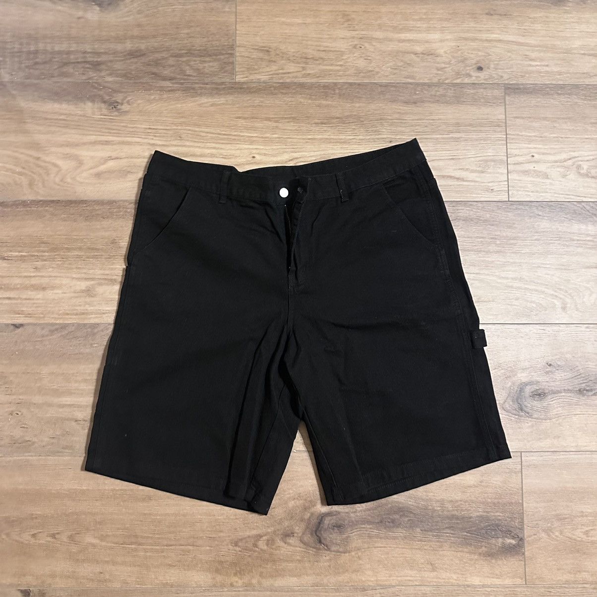 Other Black Denim Shorts Size US 39 - 3 Thumbnail
