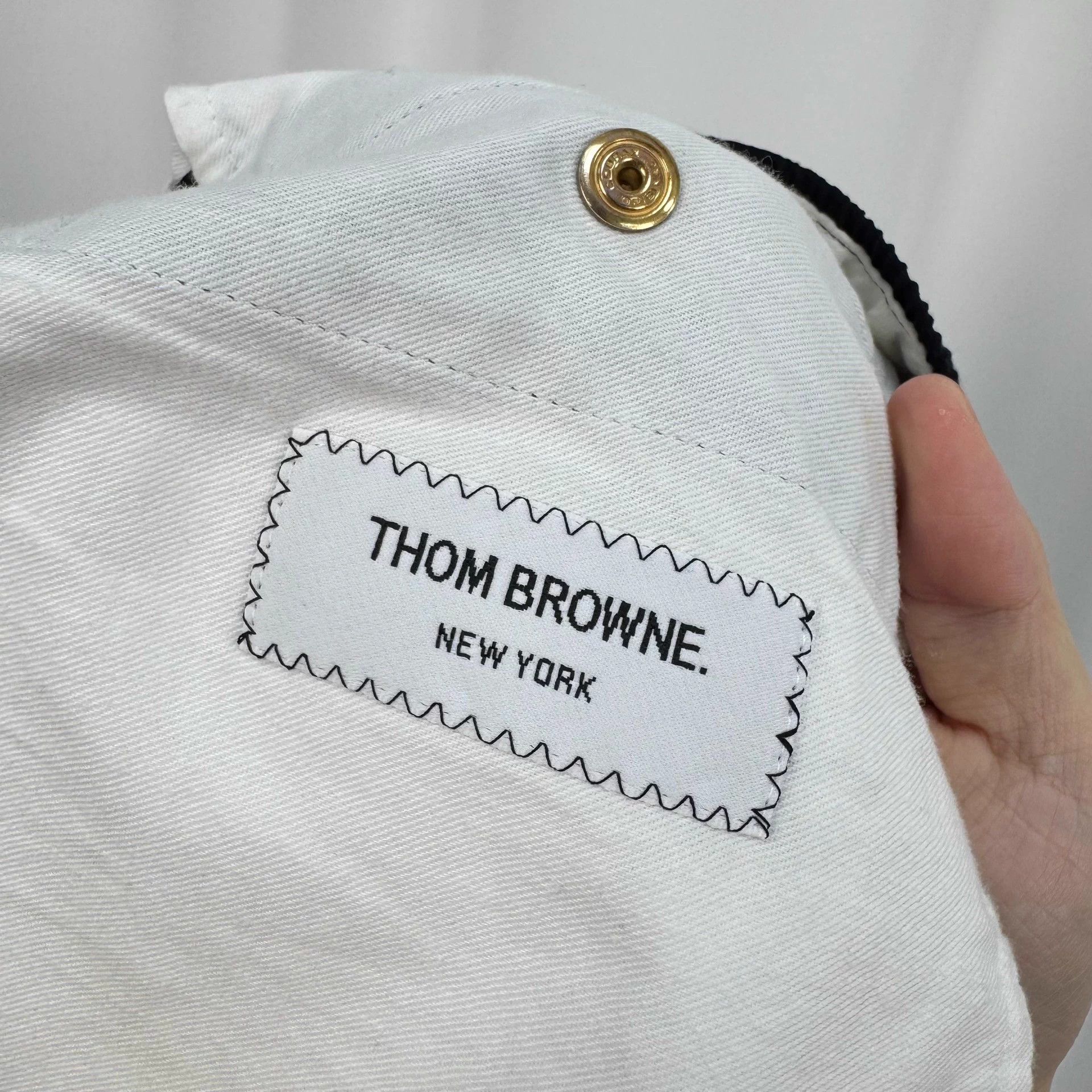 Thom Browne TB 4 Bar Wool Chinos Size 2 98 New Size US 32 / EU 48 - 6 Thumbnail
