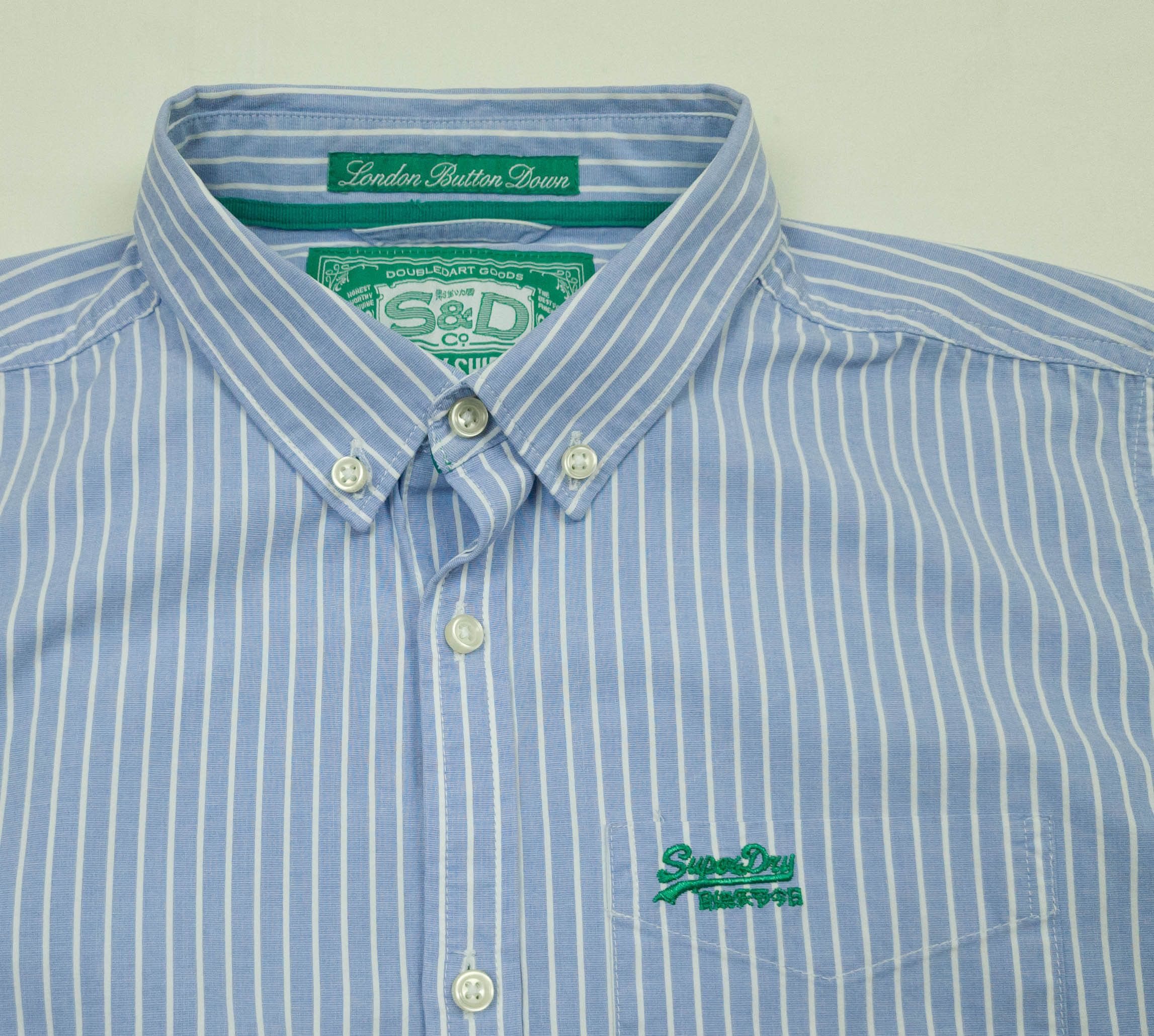 Superdry MENS SUPERDRY SHIRT LONG SLEEVE COTTON SIZE M EXCL Size US M / EU 48-50 / 2 - 5 Thumbnail