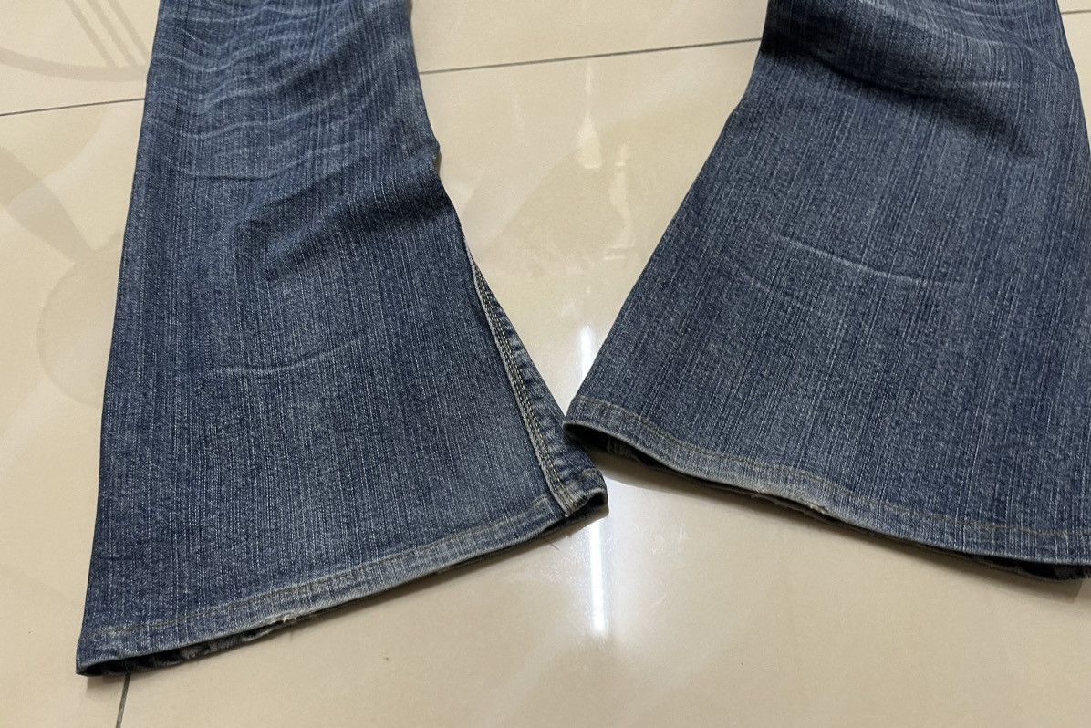Tornado Mart Flare Jeans georgia love distressed bootcut low rise denim Size US 30 / EU 46 - 15 Thumbnail