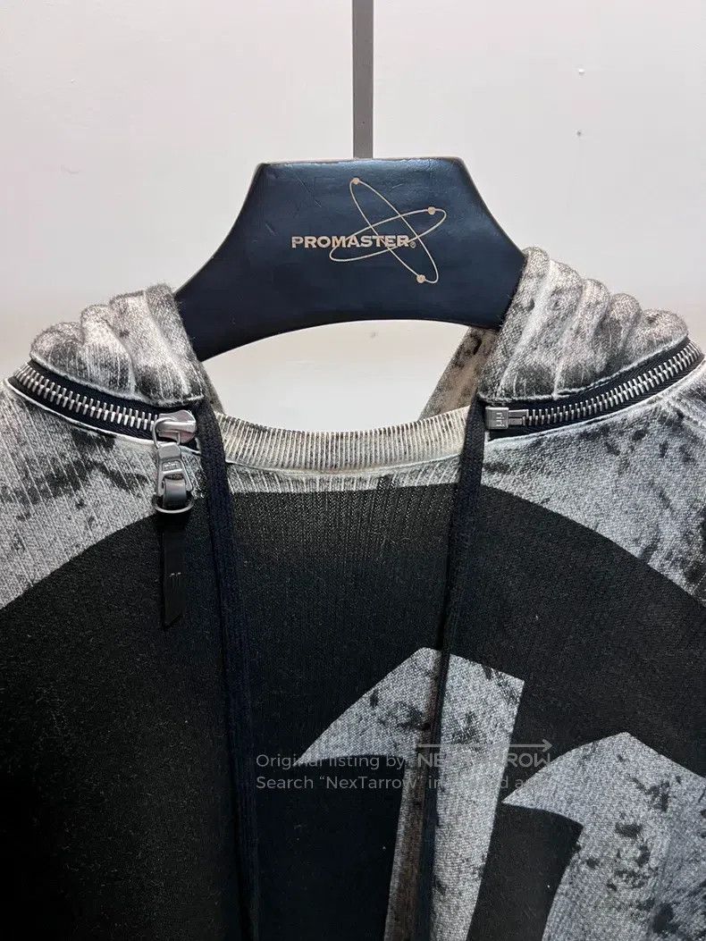 Boris Bidjan Saberi Boris Bidjan Saberi Inkjet Printed Hooded Sweatshirt Size US M / EU 48-50 / 2 - 3 Thumbnail