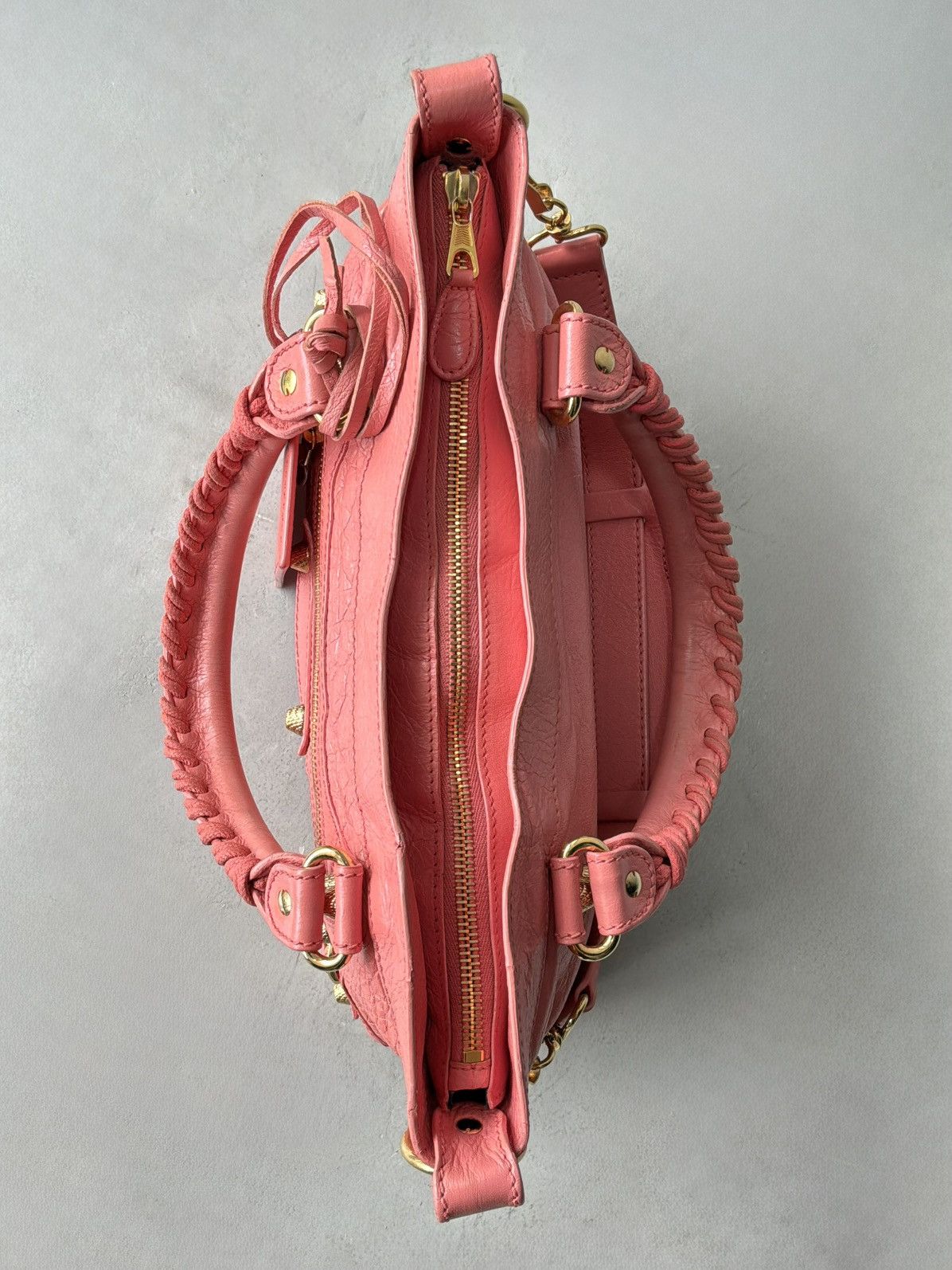Balenciaga Balenciaga - Le First - Giant 12 Candy Pink Lambskin Bag Size ONE SIZE - 4 Thumbnail
