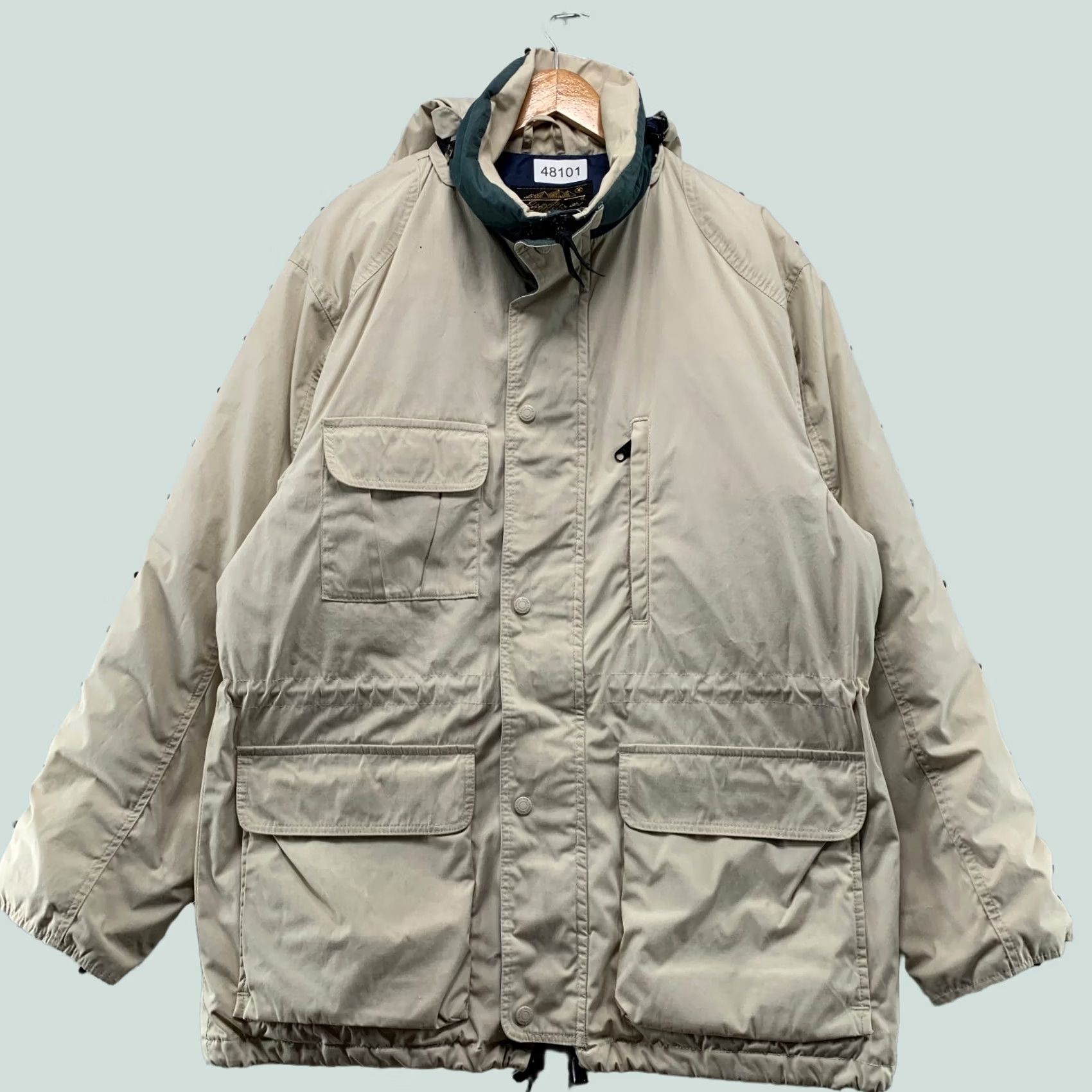 Eddie Bauer VINTAGE Eddie Bauer Parka Jacket Mens M Beige Down 80s 90s USA Size US M / EU 48-50 / 2 - 1 Thumbnail