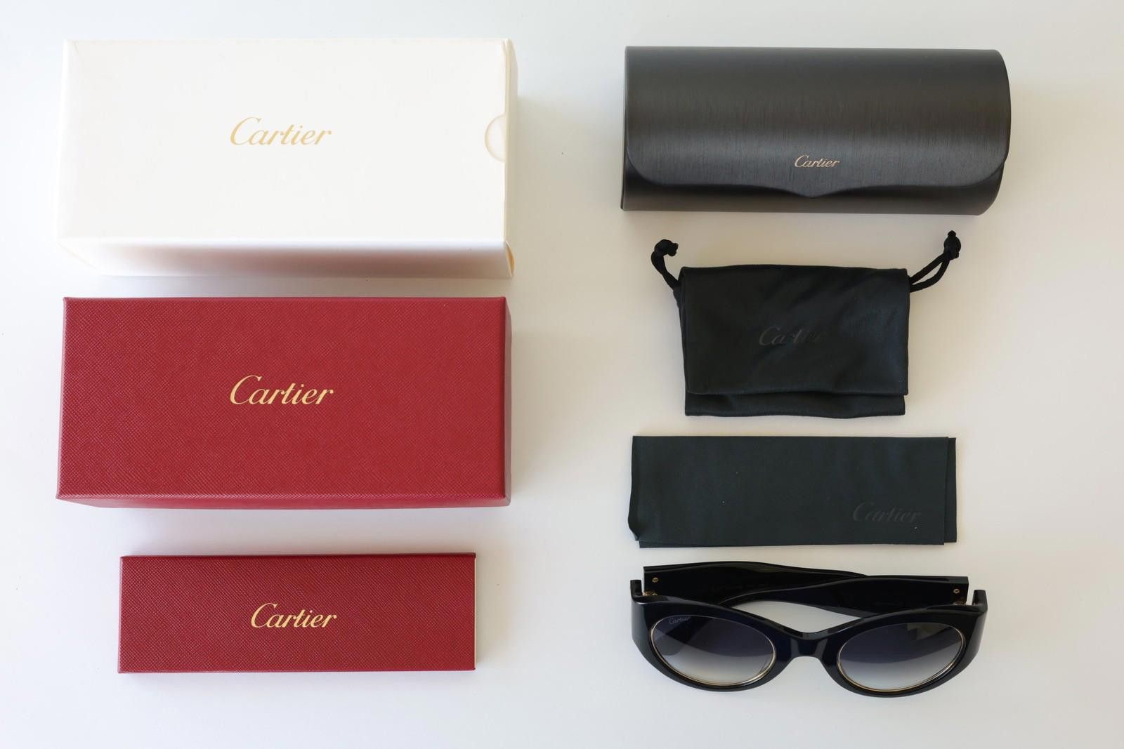 Cartier New Cartier eyewear optical sunglasses CT0305S 001 black Size ONE SIZE - 2 Thumbnail