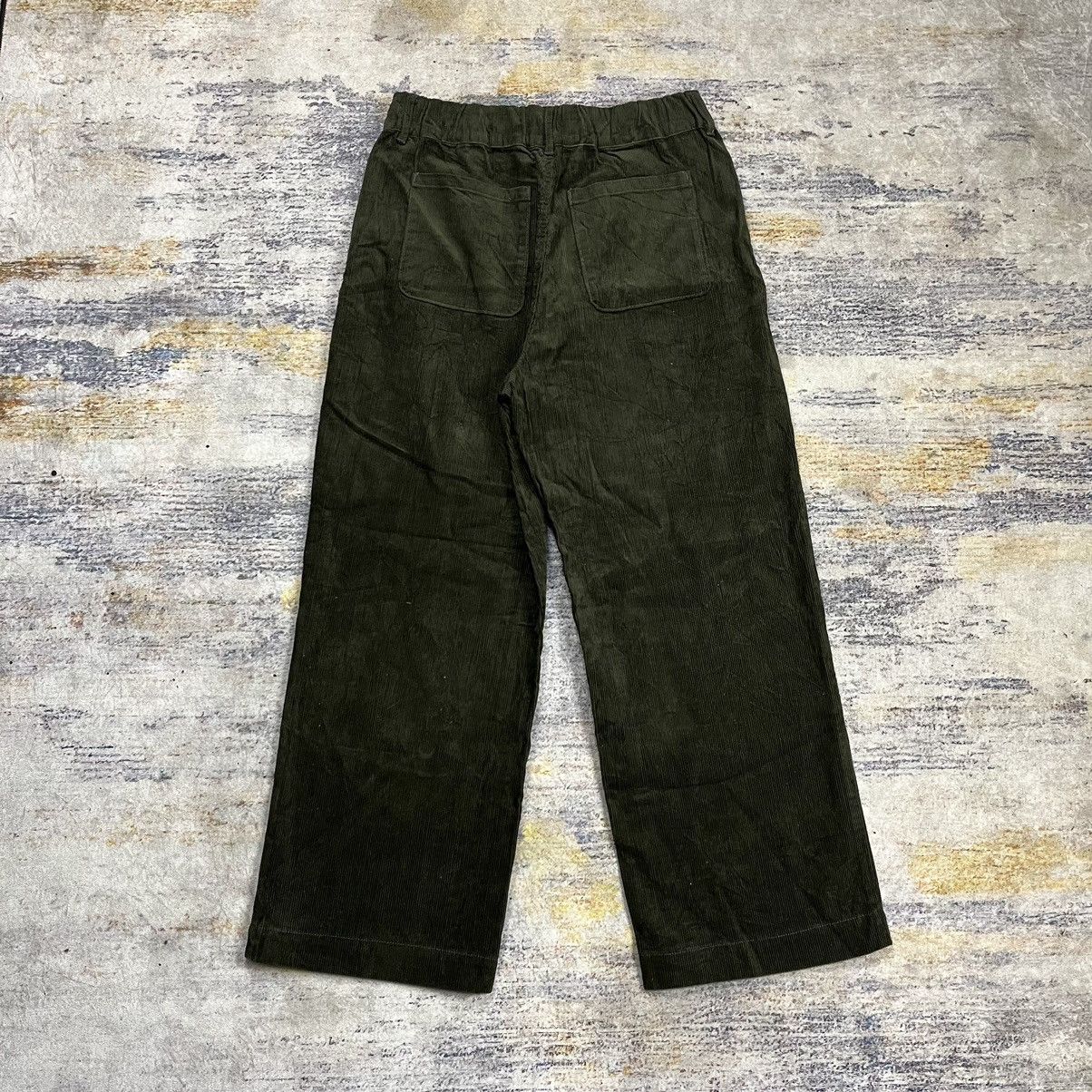 Japanese Brand Season Reason pleated Corduroy wide leg pants Size US 30 / EU 46 - 2 Thumbnail