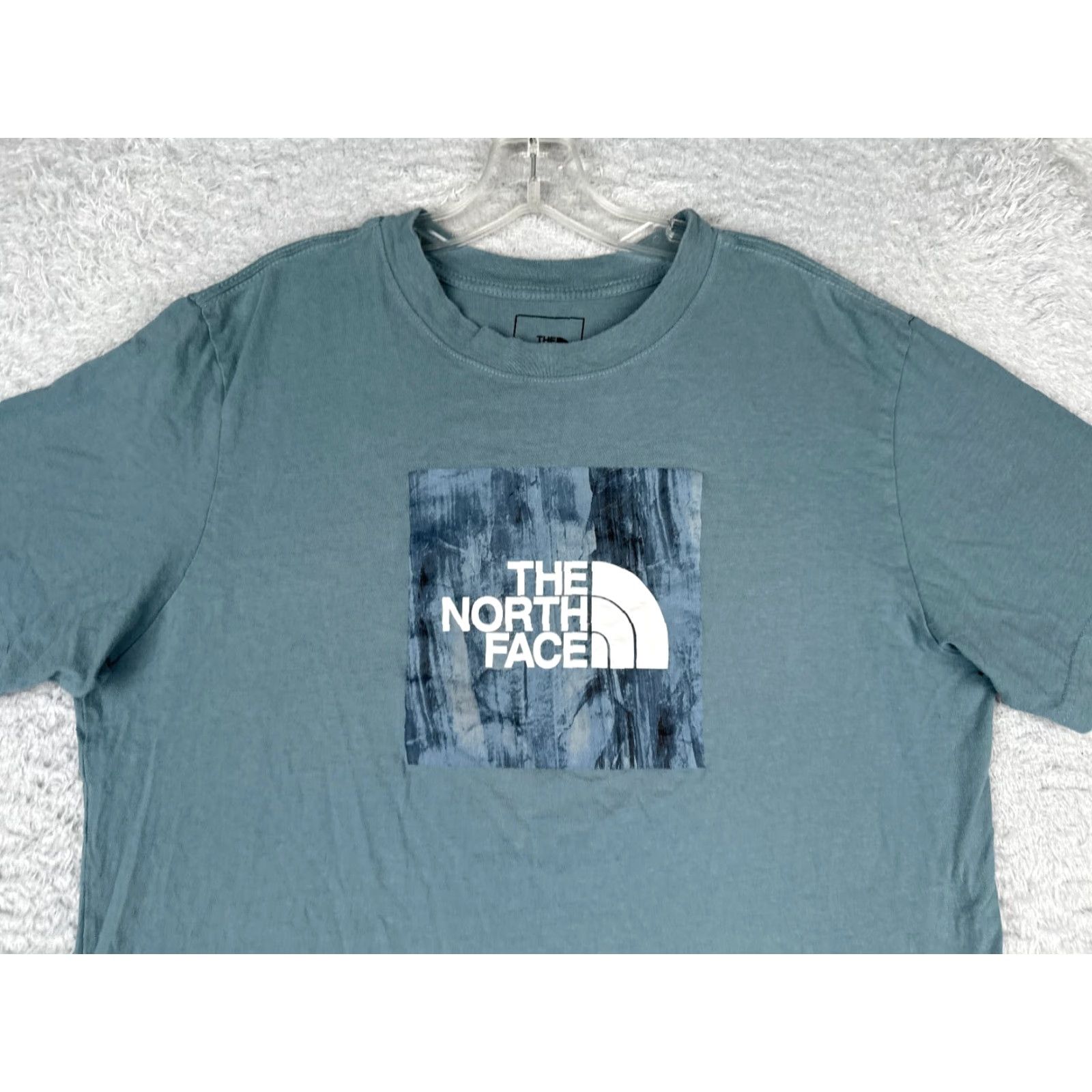 The North Face VINTAGE The North Face Shirt Men Large Blue Short Sleeve Crew Neck 100% Cotton READ Size US L / EU 52-54 / 3 - 4 Thumbnail