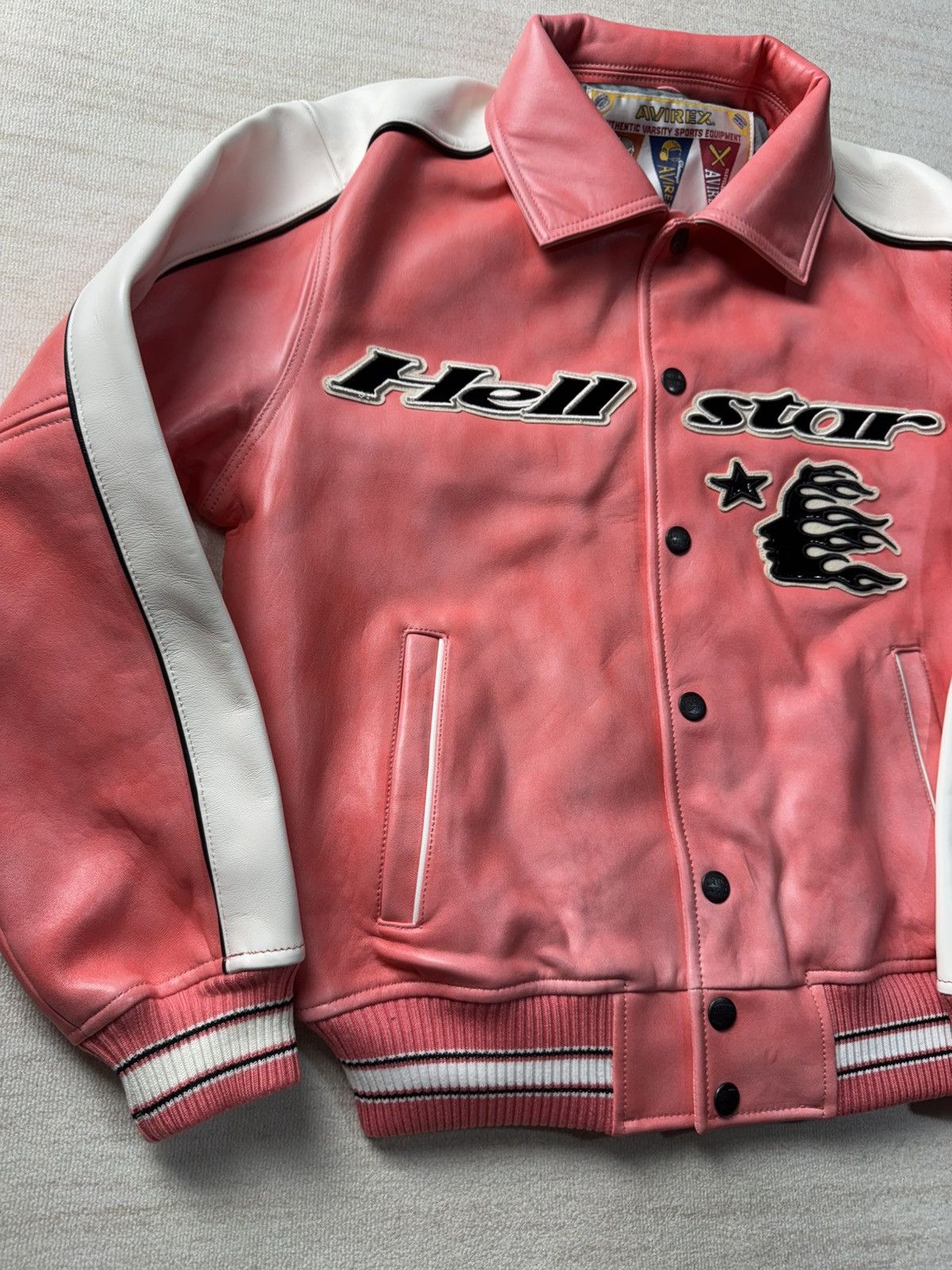Avirex × HELLSTAR 50 years anniversary leather jacket Size US M / EU 48-50 / 2 - 4 Thumbnail